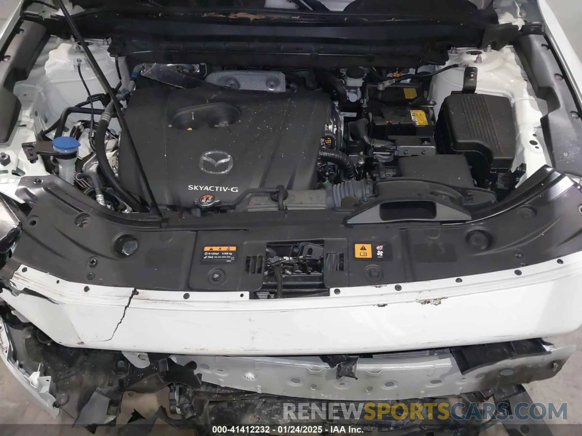 10 fotografías del automóvil dañado JM3KFBBL9R0446100 MAZDA CX-5 2024