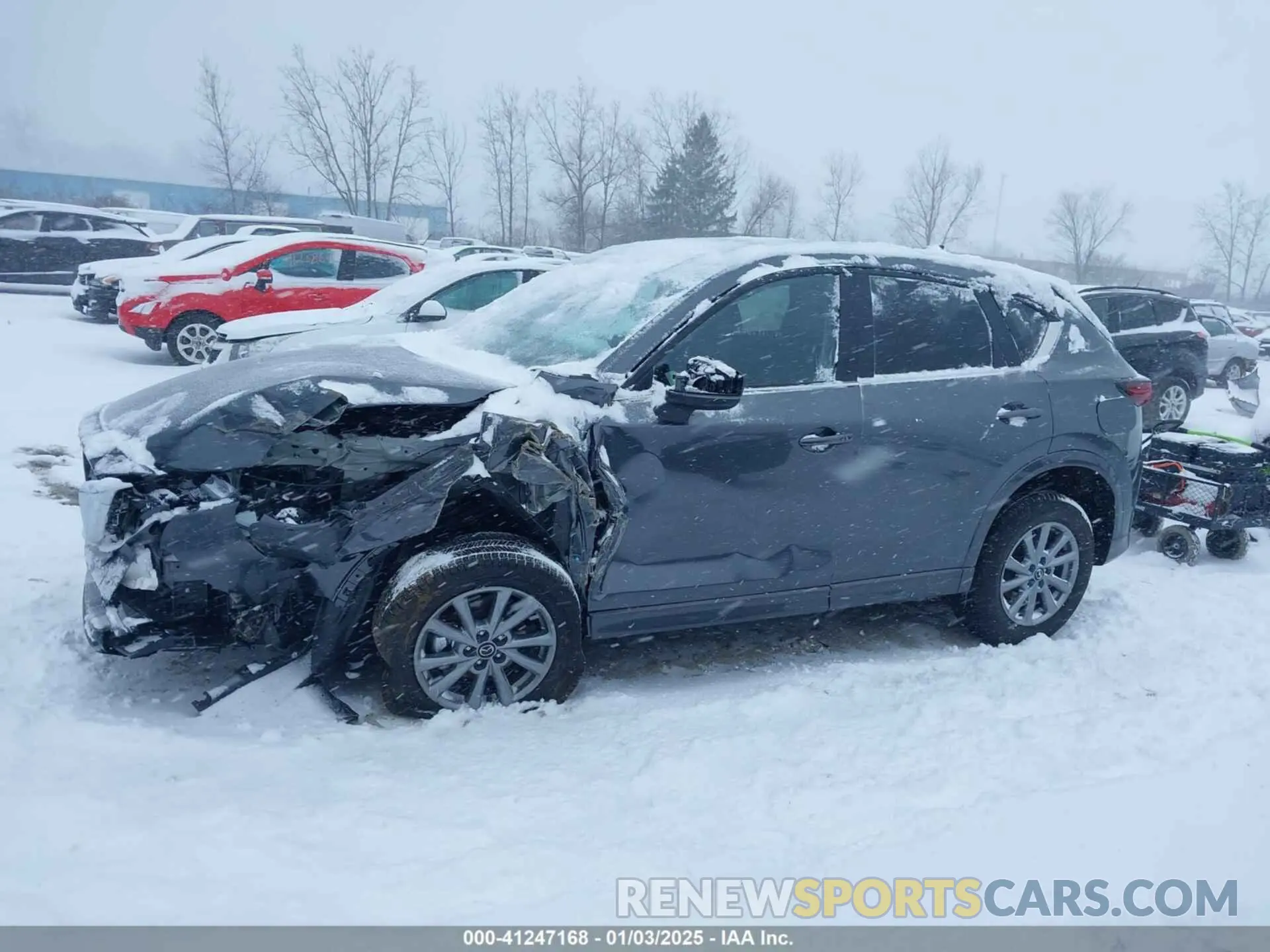14 fotografías del automóvil dañado JM3KFBBL9R0448591 MAZDA CX-5 2024