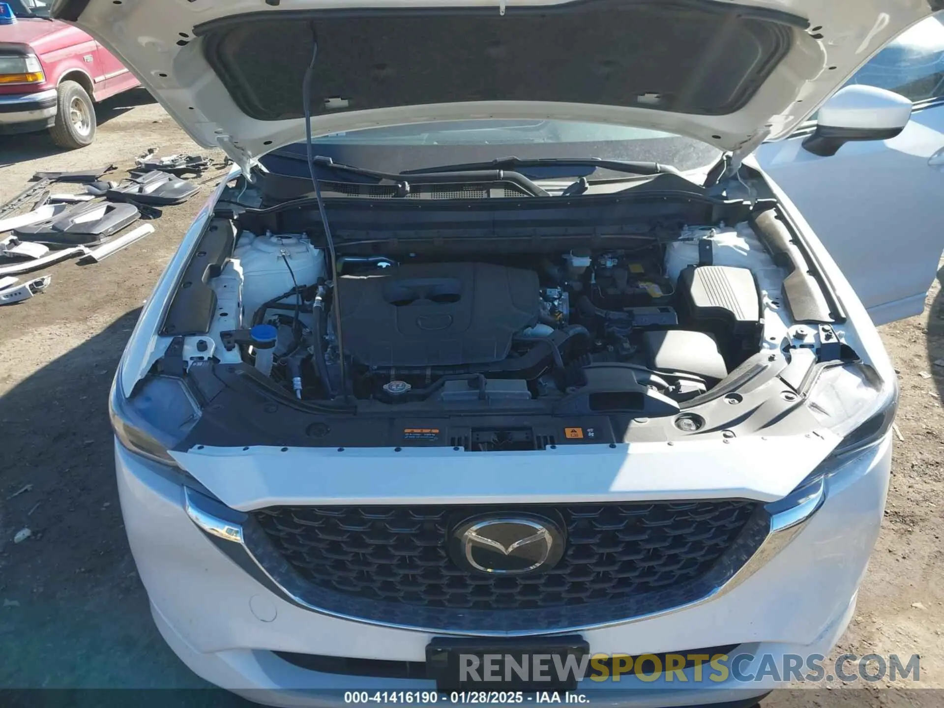 10 fotografías del automóvil dañado JM3KFBBM2R0397895 MAZDA CX-5 2024