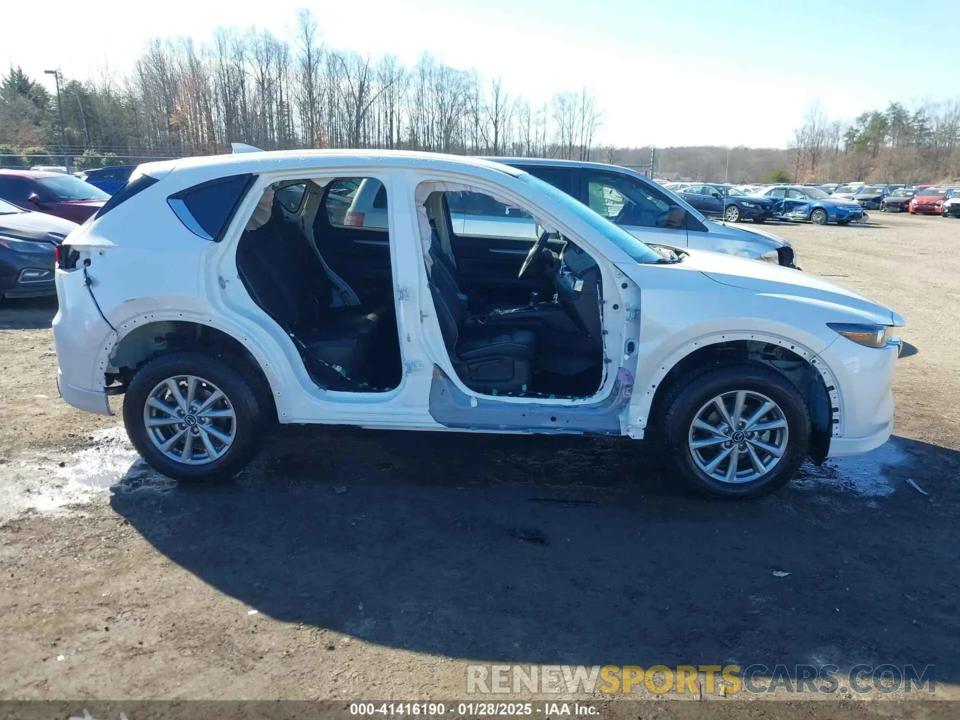 6 fotografías del automóvil dañado JM3KFBBM2R0397895 MAZDA CX-5 2024