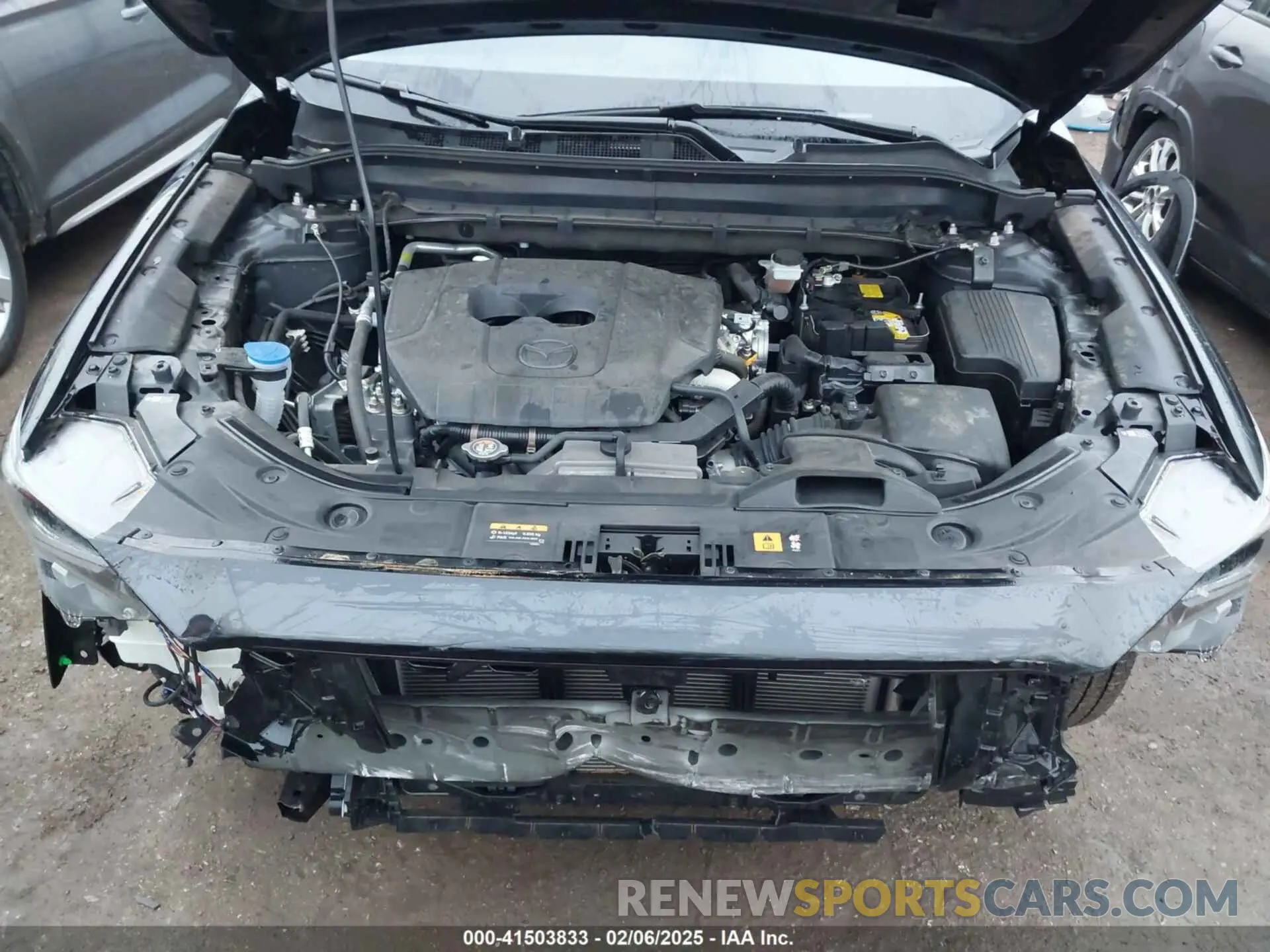 10 fotografías del automóvil dañado JM3KFBBM5R0360145 MAZDA CX-5 2024