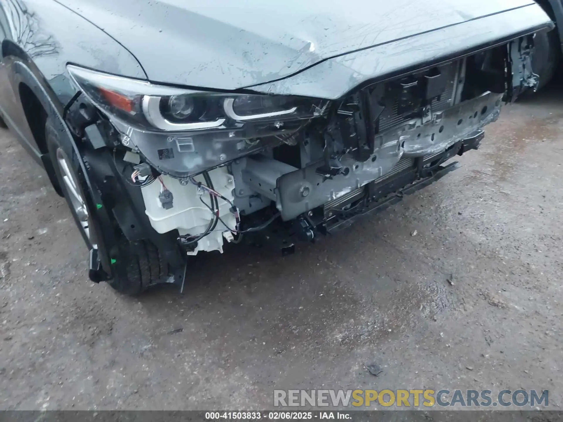 6 fotografías del automóvil dañado JM3KFBBM5R0360145 MAZDA CX-5 2024