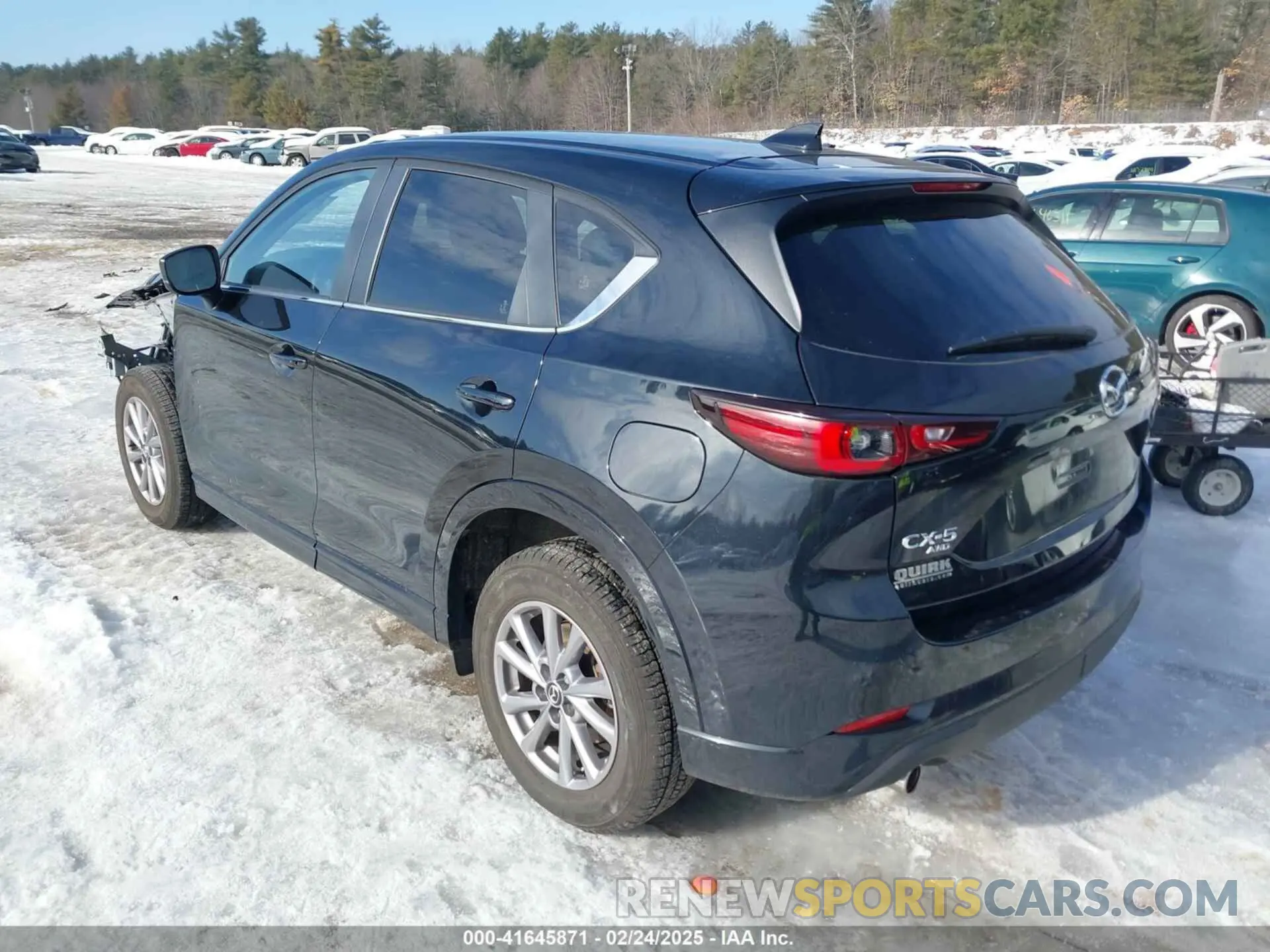 3 fotografías del automóvil dañado JM3KFBBM9R0407970 MAZDA CX-5 2024