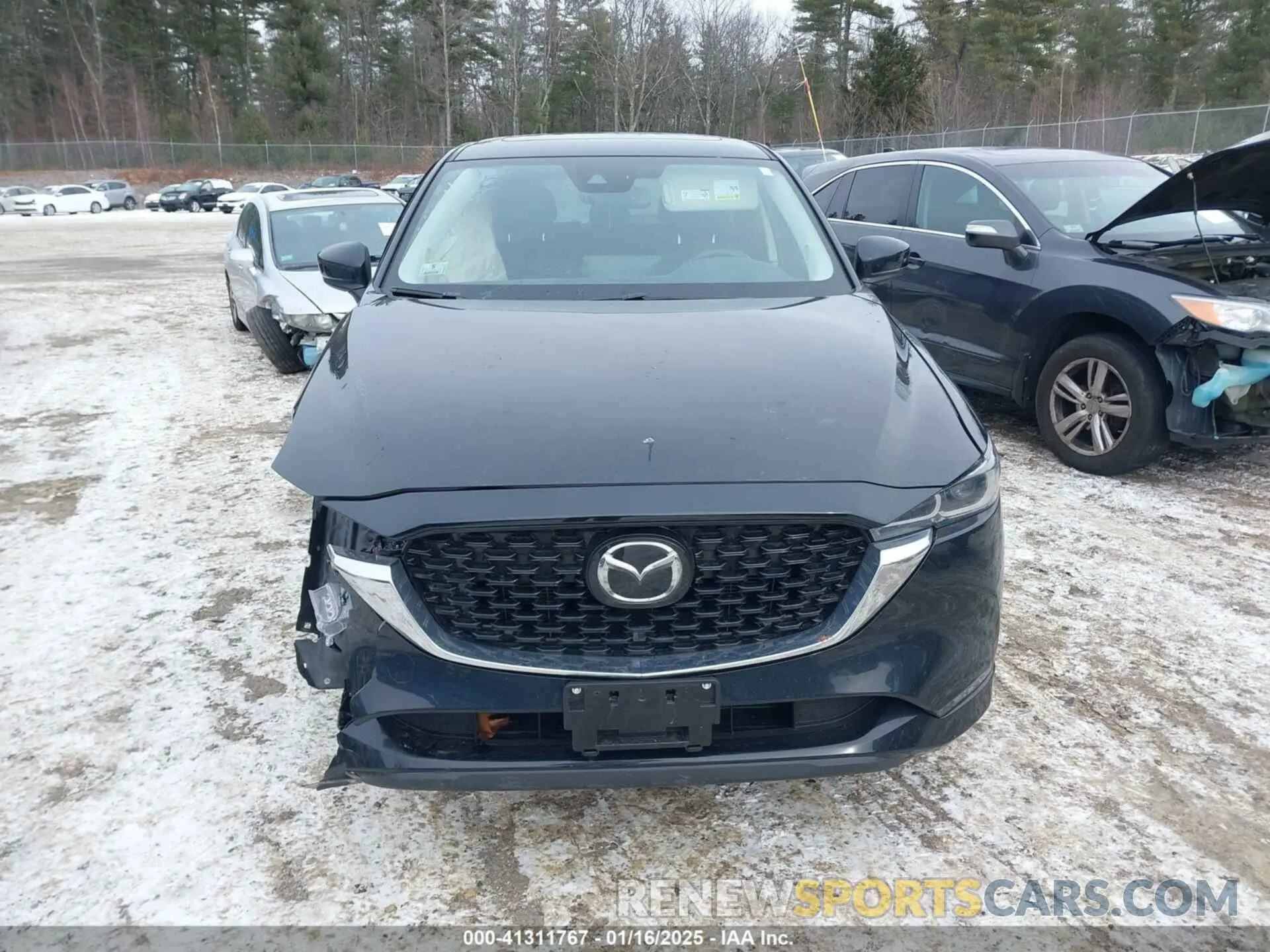 12 fotografías del automóvil dañado JM3KFBCL0R0424338 MAZDA CX-5 2024