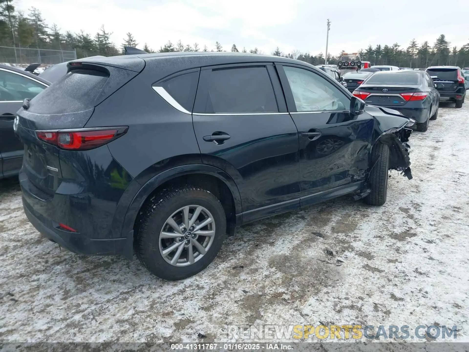 4 fotografías del automóvil dañado JM3KFBCL0R0424338 MAZDA CX-5 2024