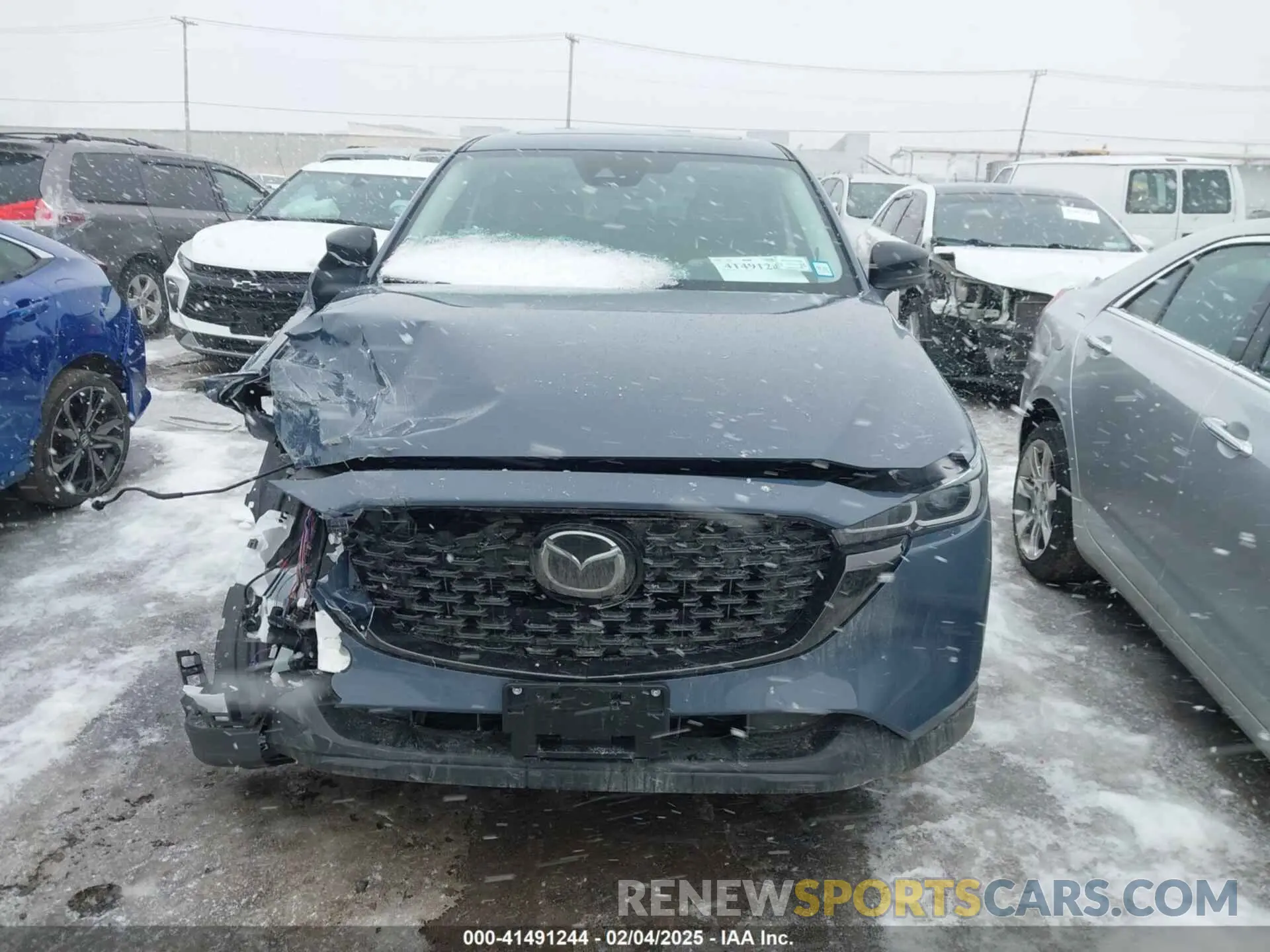 12 fotografías del automóvil dañado JM3KFBCL1R0447627 MAZDA CX-5 2024