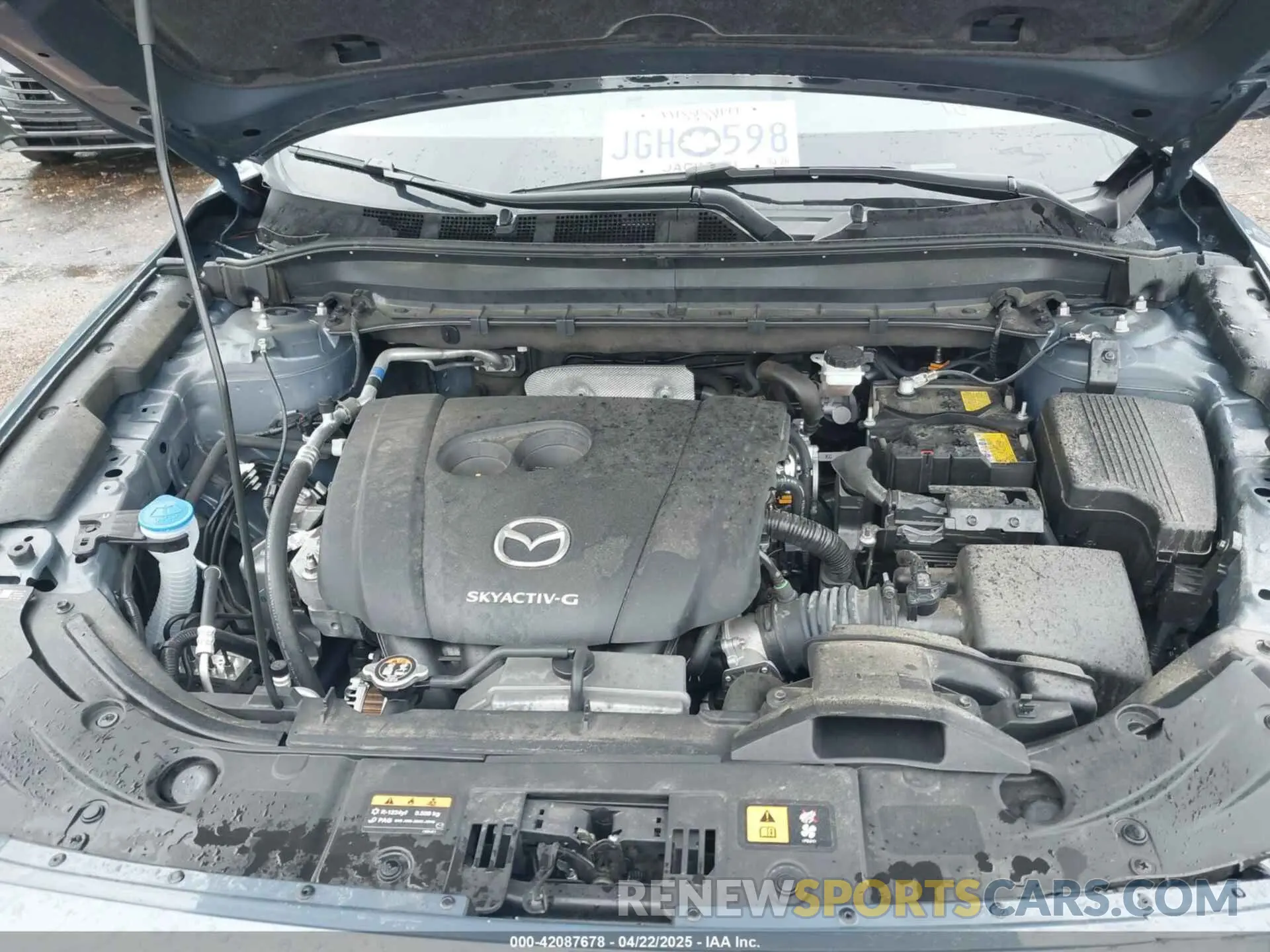 10 fotografías del automóvil dañado JM3KFBCL1R0457803 MAZDA CX-5 2024