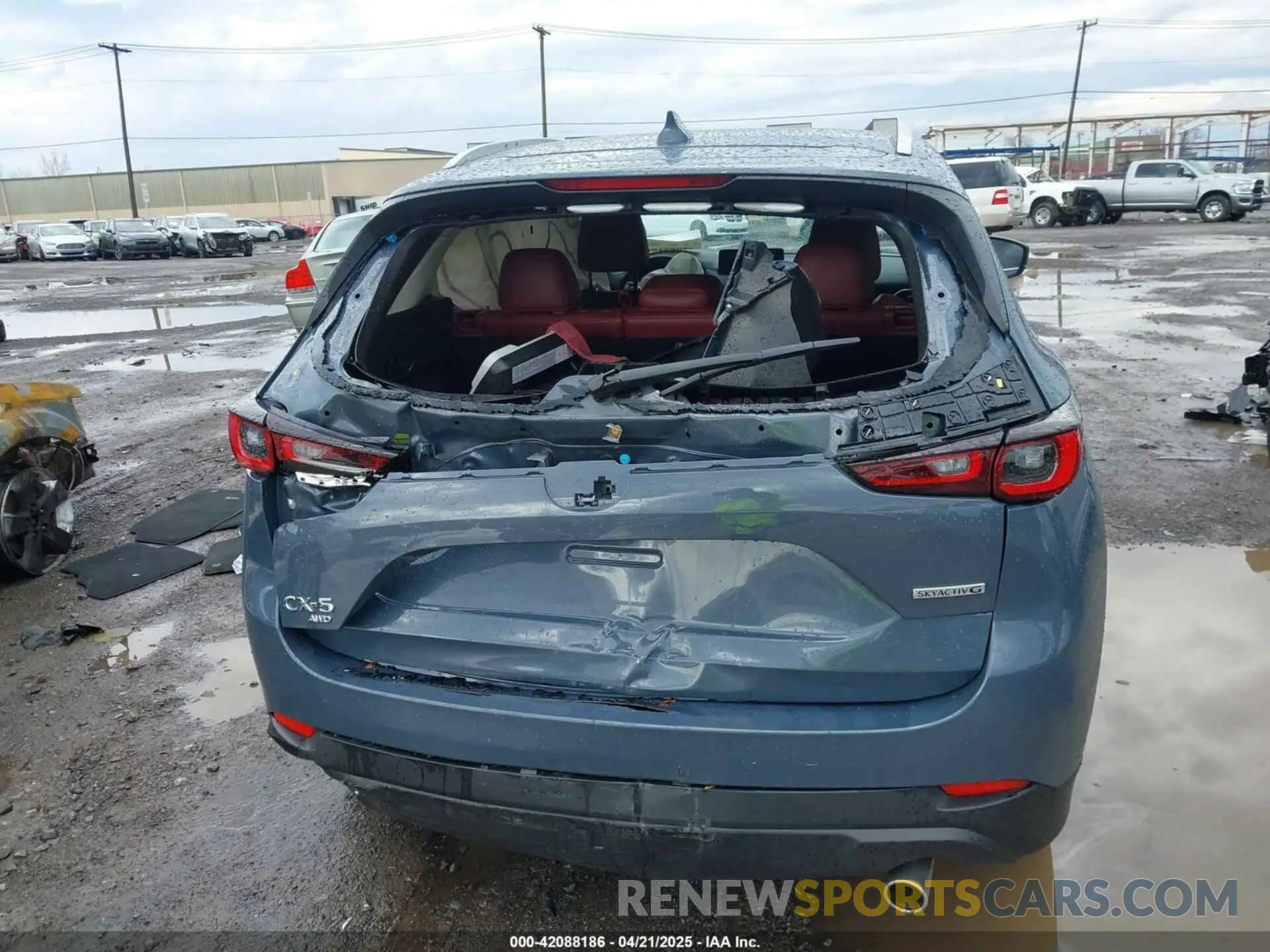 16 fotografías del automóvil dañado JM3KFBCL1R0470051 MAZDA CX-5 2024