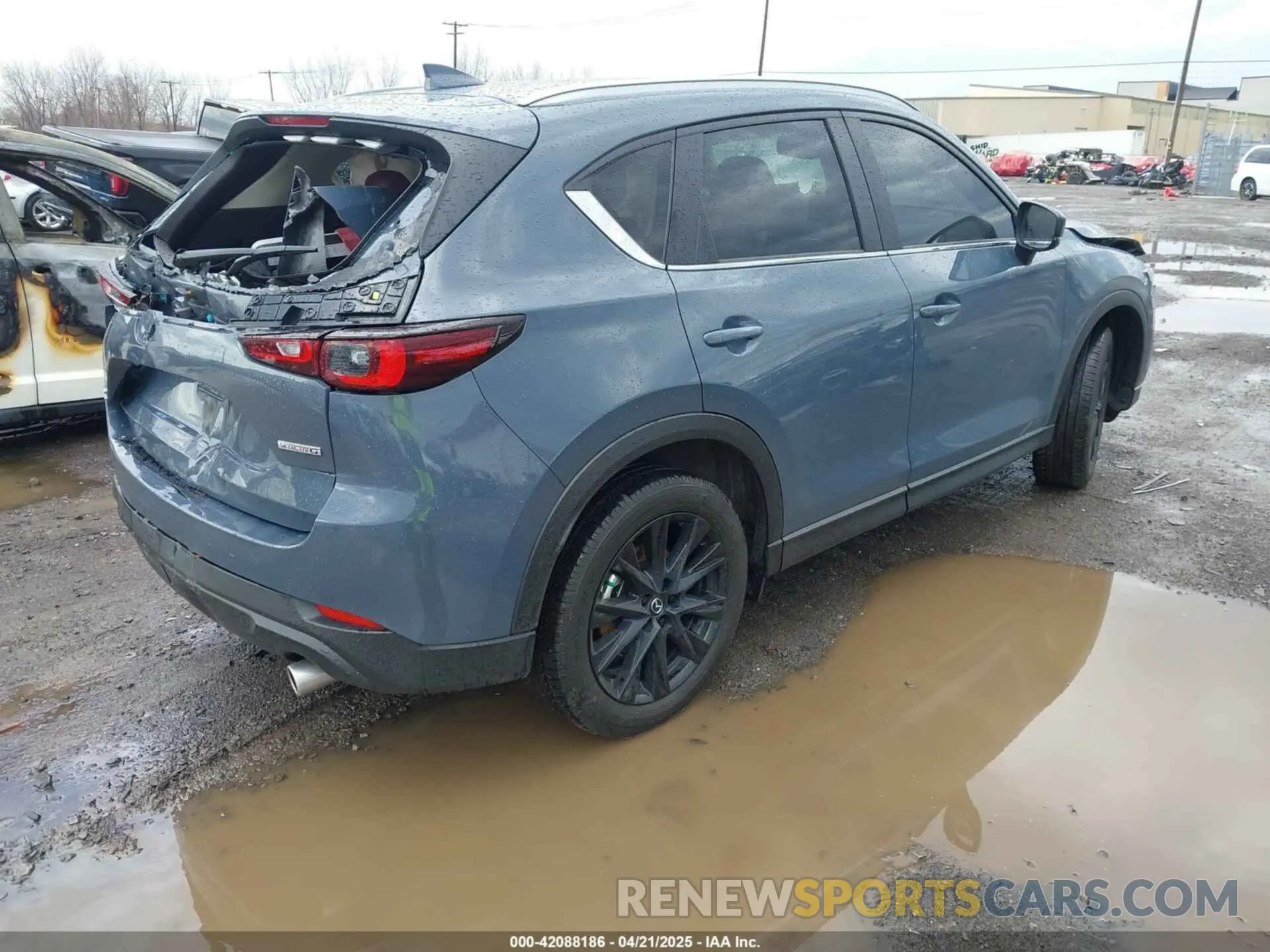 4 fotografías del automóvil dañado JM3KFBCL1R0470051 MAZDA CX-5 2024