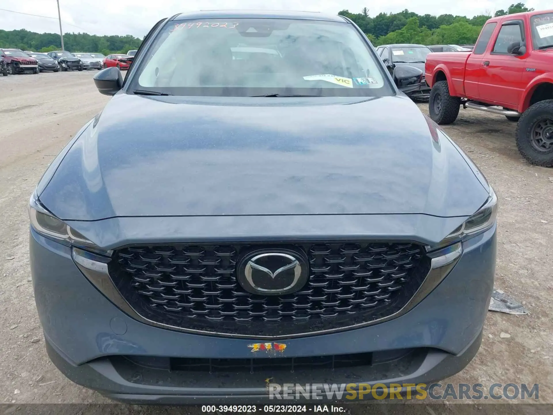 12 fotografías del automóvil dañado JM3KFBCL2R0427497 MAZDA CX-5 2024