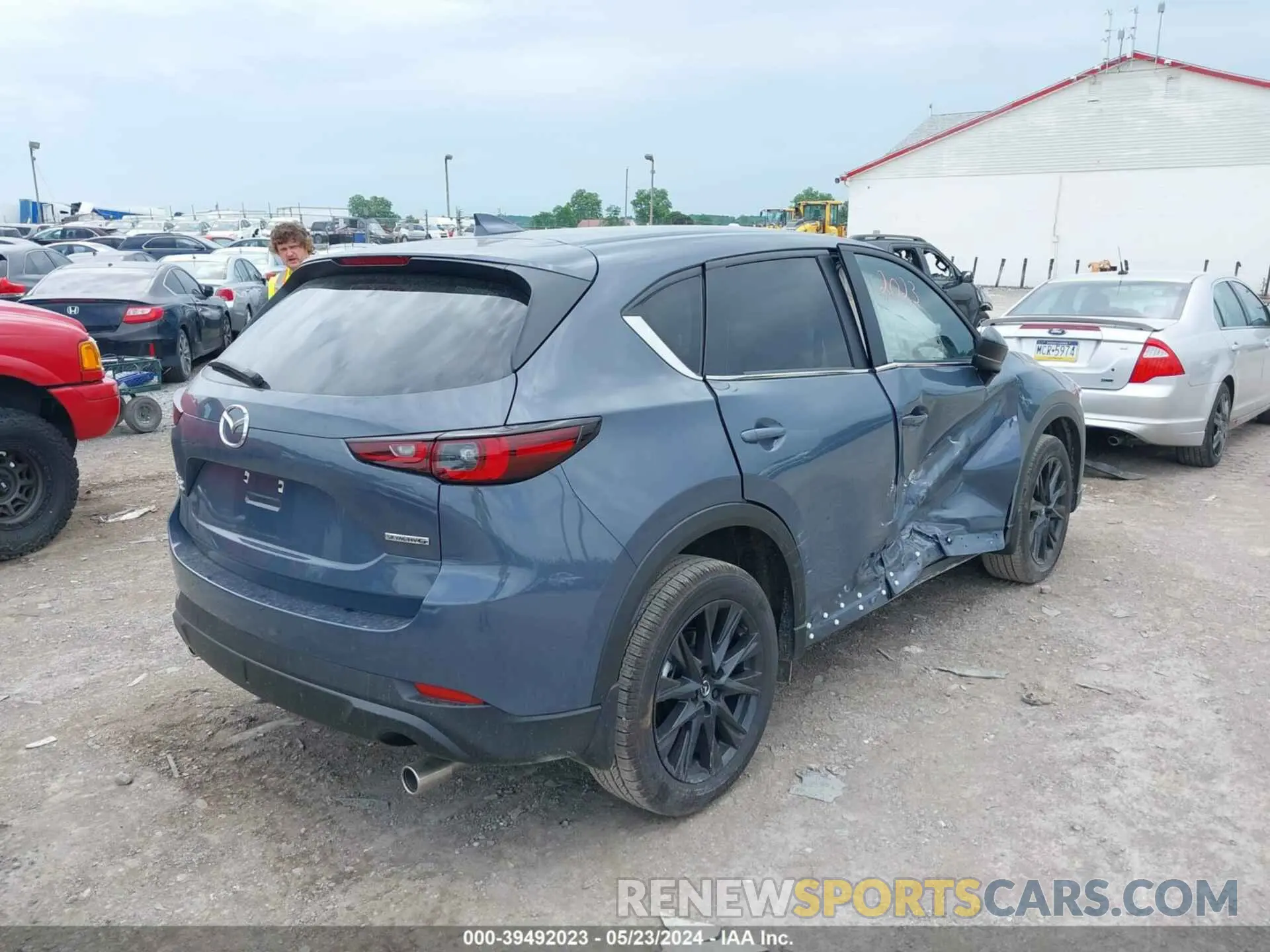 4 fotografías del automóvil dañado JM3KFBCL2R0427497 MAZDA CX-5 2024
