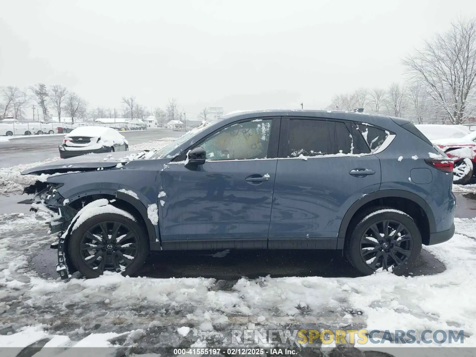 14 fotografías del automóvil dañado JM3KFBCL3R0421255 MAZDA CX-5 2024