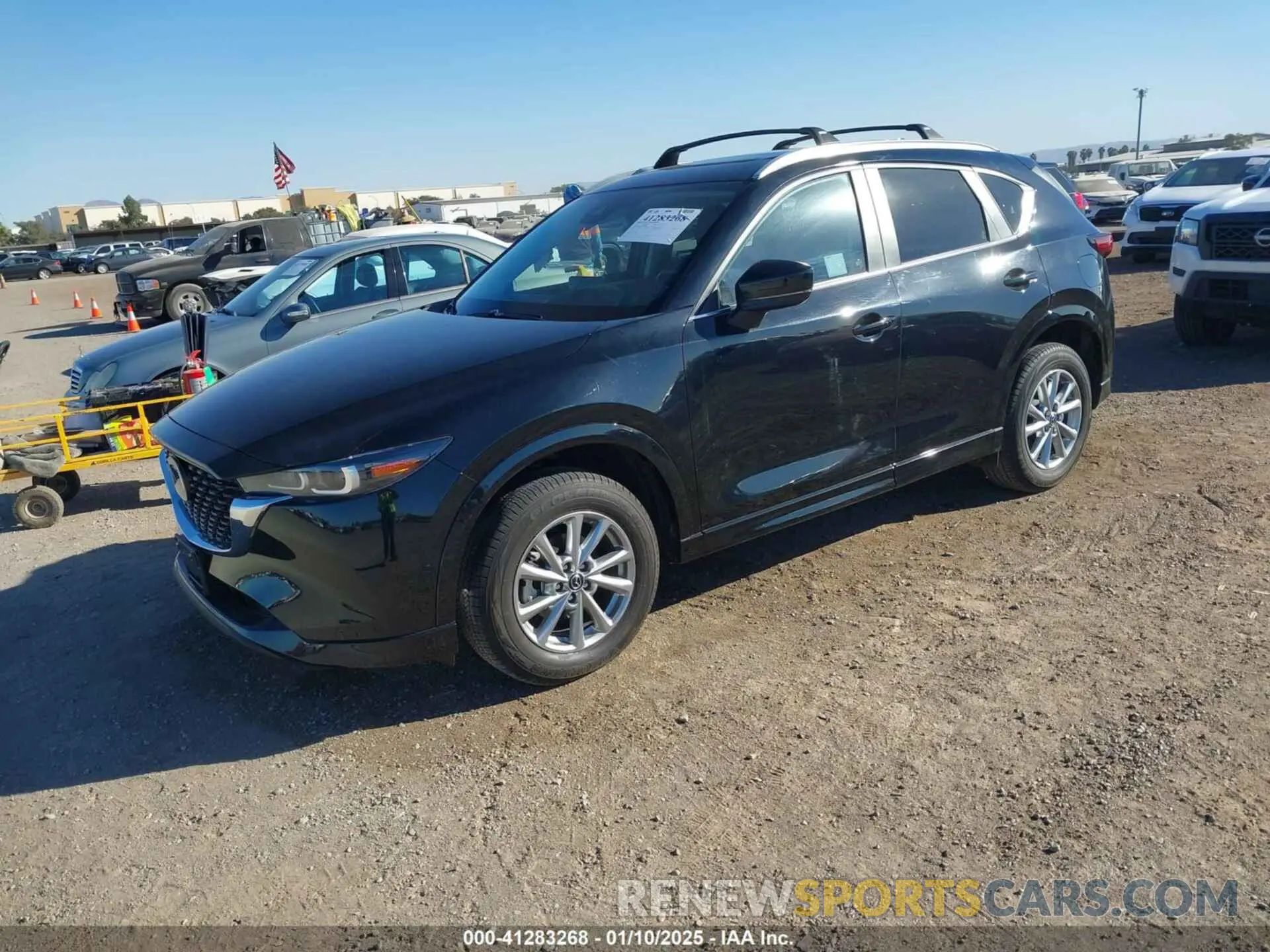2 fotografías del automóvil dañado JM3KFBCL3R0500814 MAZDA CX-5 2024