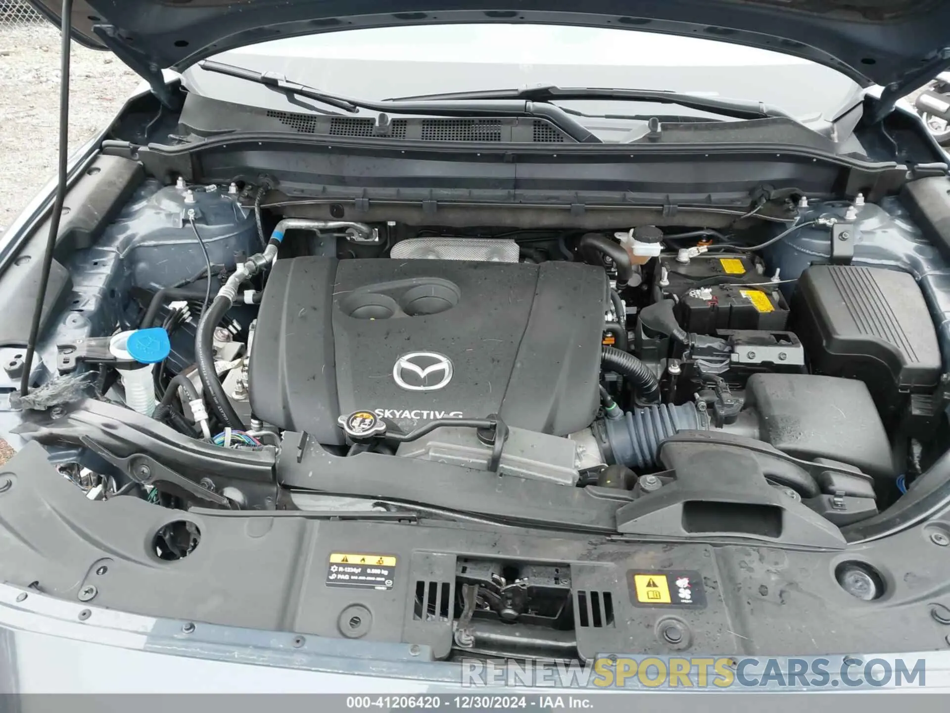 10 fotografías del automóvil dañado JM3KFBCL5R0430300 MAZDA CX-5 2024