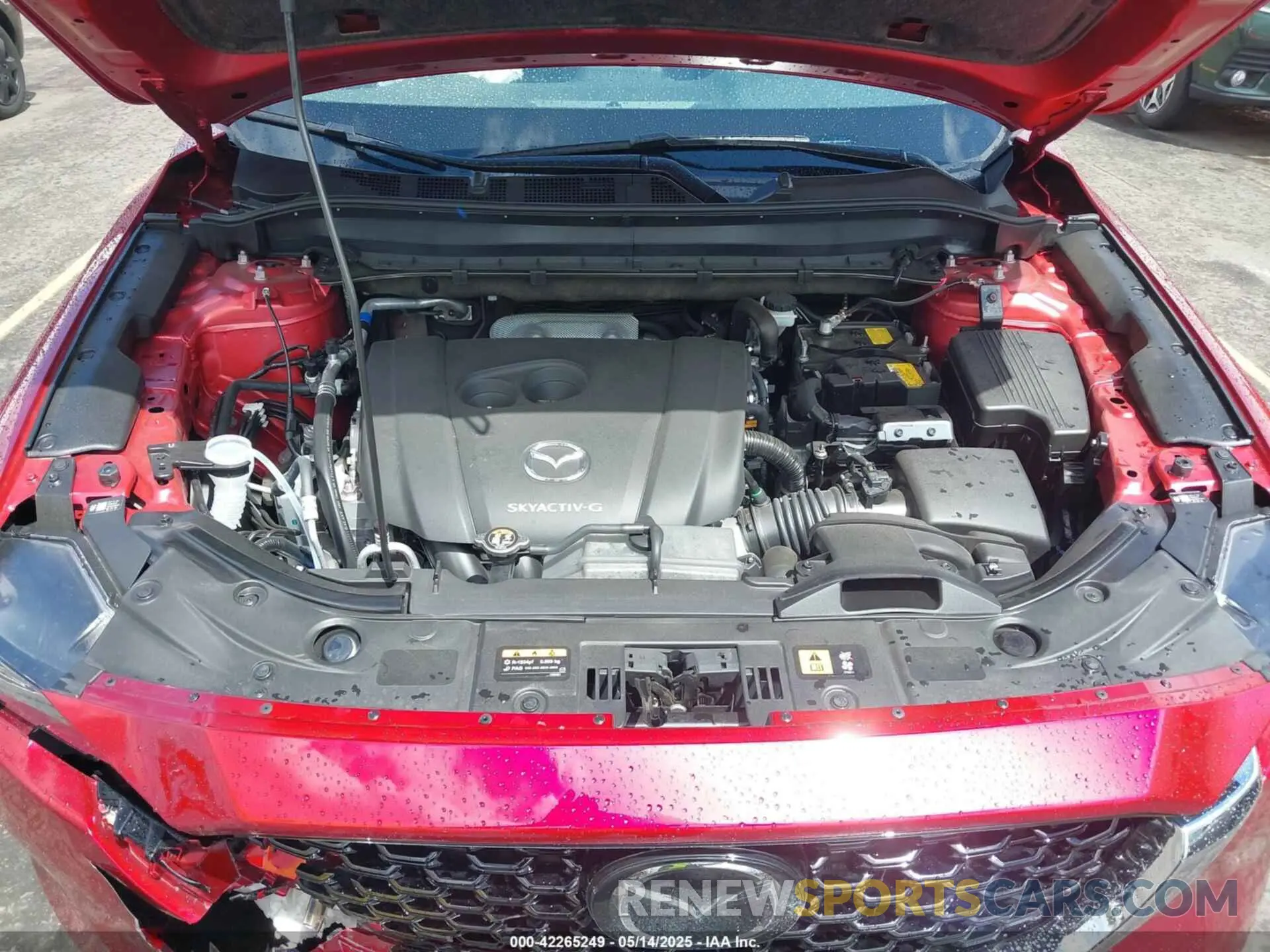 10 fotografías del automóvil dañado JM3KFBCL5R0486978 MAZDA CX-5 2024