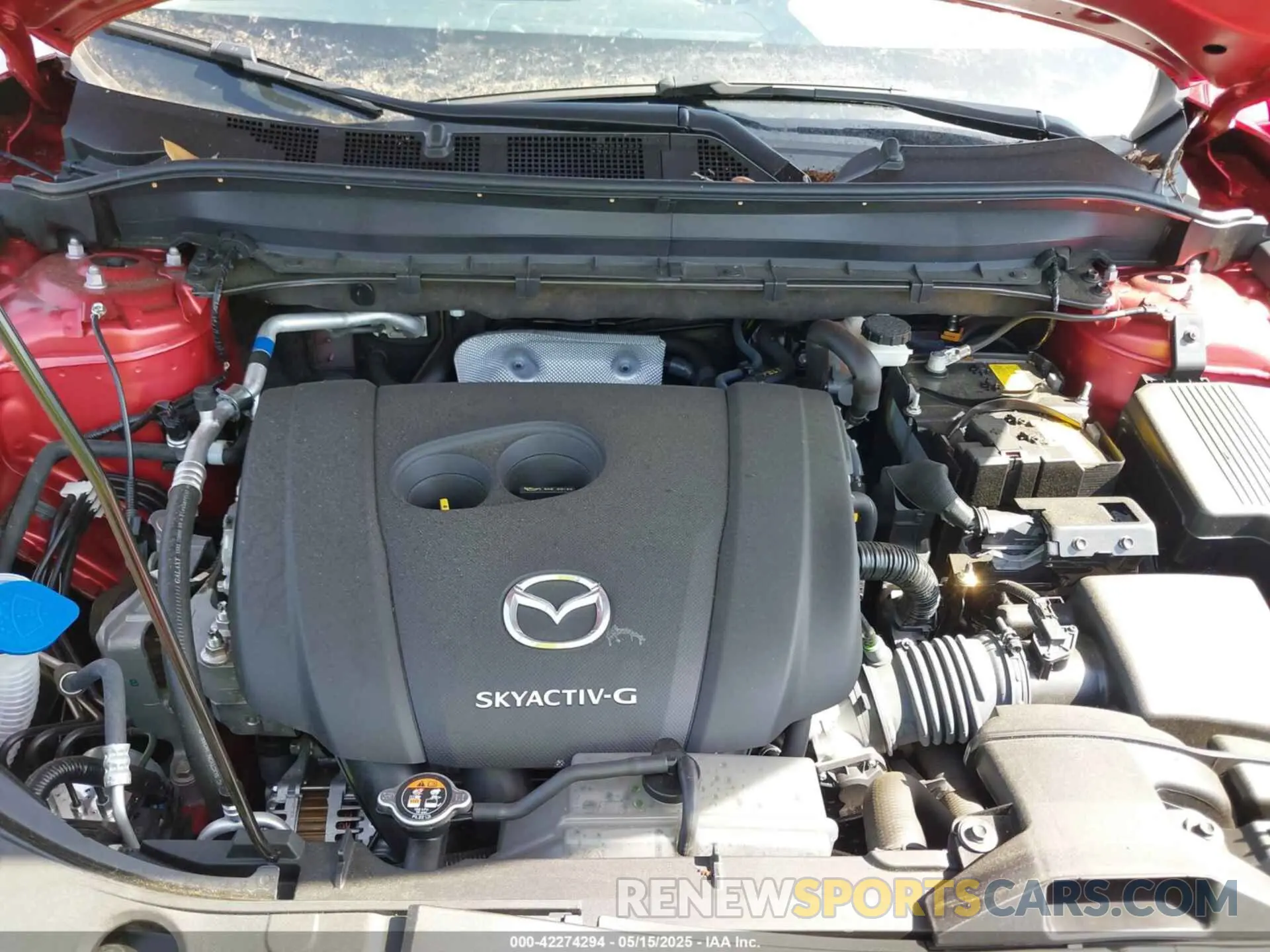 10 fotografías del automóvil dañado JM3KFBCL5R0495244 MAZDA CX-5 2024