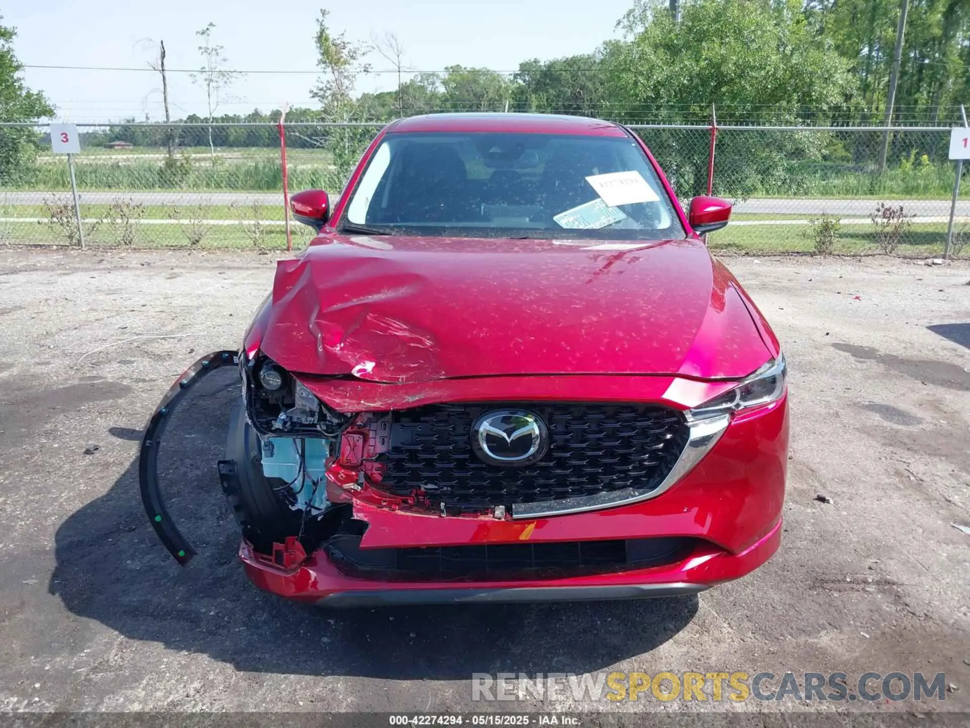 12 fotografías del automóvil dañado JM3KFBCL5R0495244 MAZDA CX-5 2024