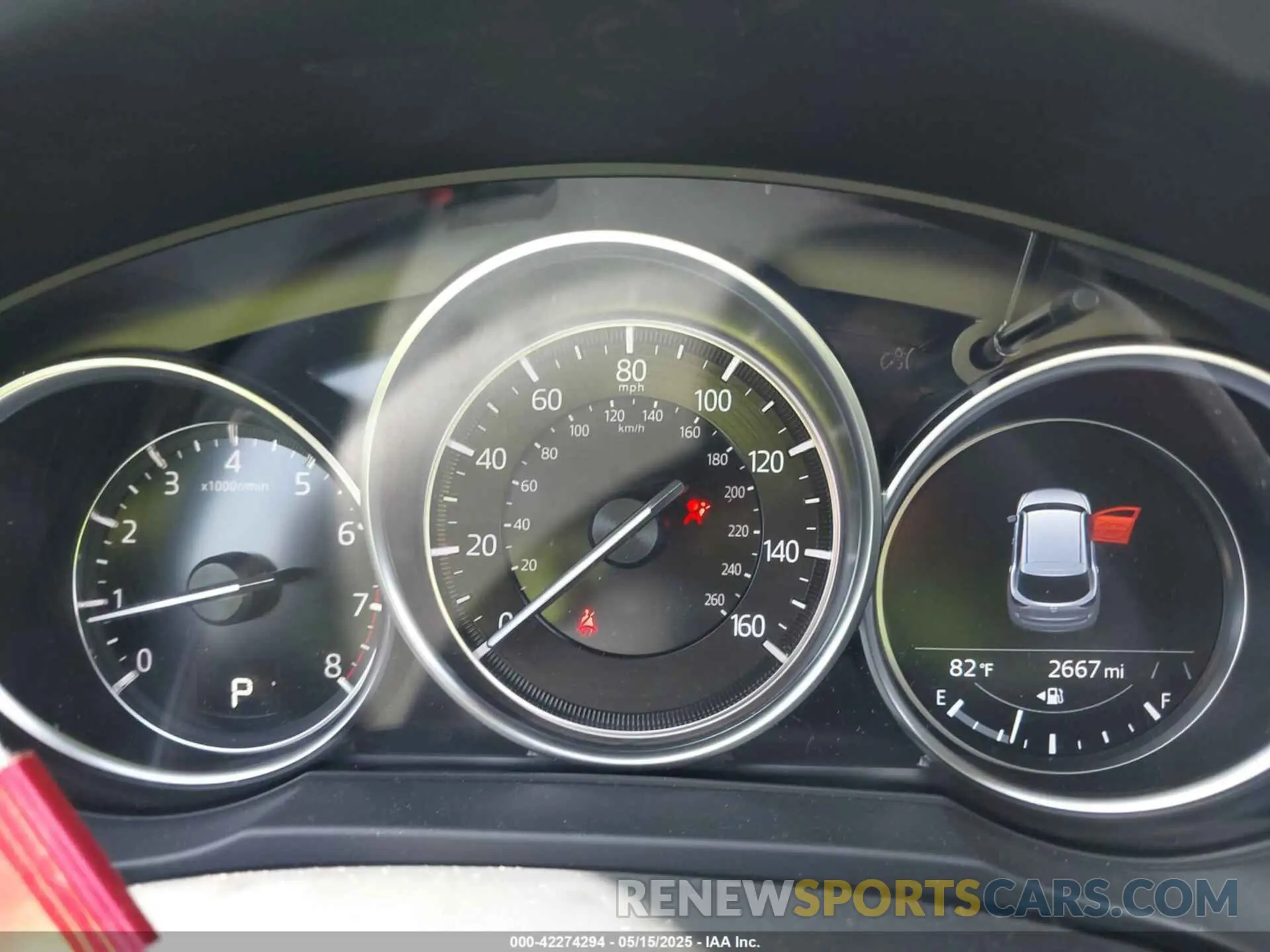 7 fotografías del automóvil dañado JM3KFBCL5R0495244 MAZDA CX-5 2024