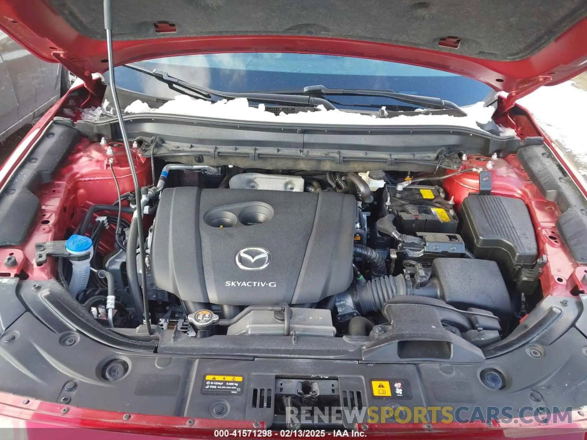 10 fotografías del automóvil dañado JM3KFBCL6R0456095 MAZDA CX-5 2024