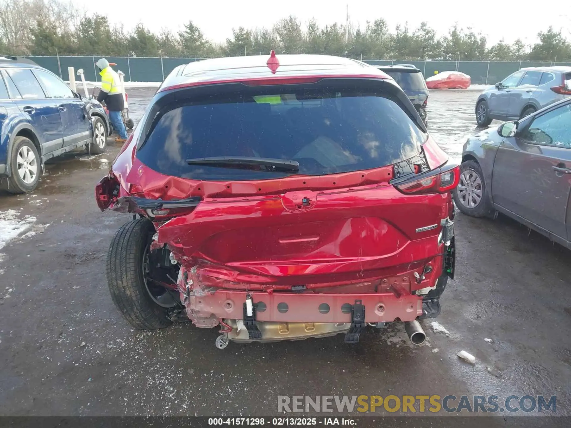 17 fotografías del automóvil dañado JM3KFBCL6R0456095 MAZDA CX-5 2024