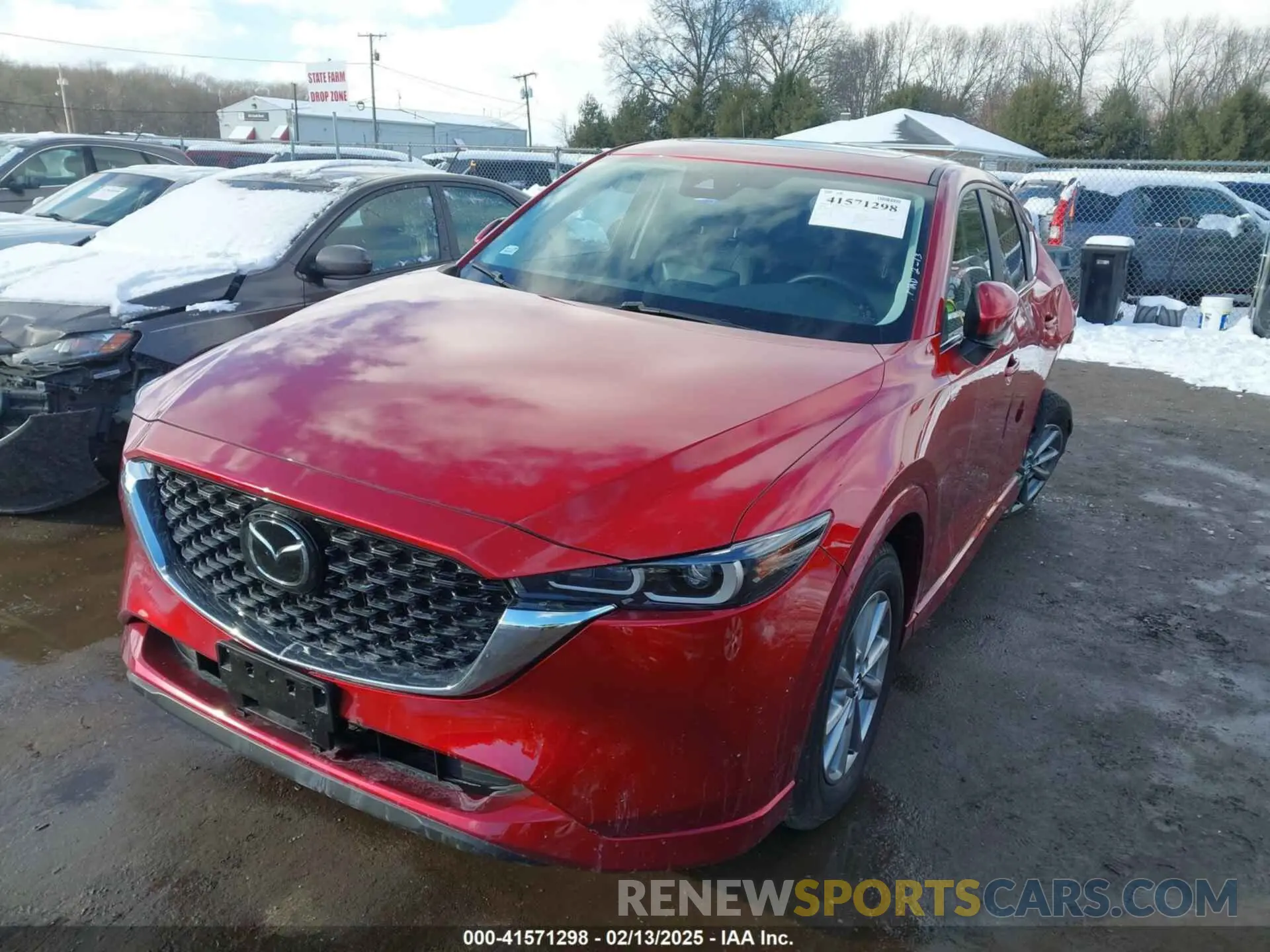 2 fotografías del automóvil dañado JM3KFBCL6R0456095 MAZDA CX-5 2024