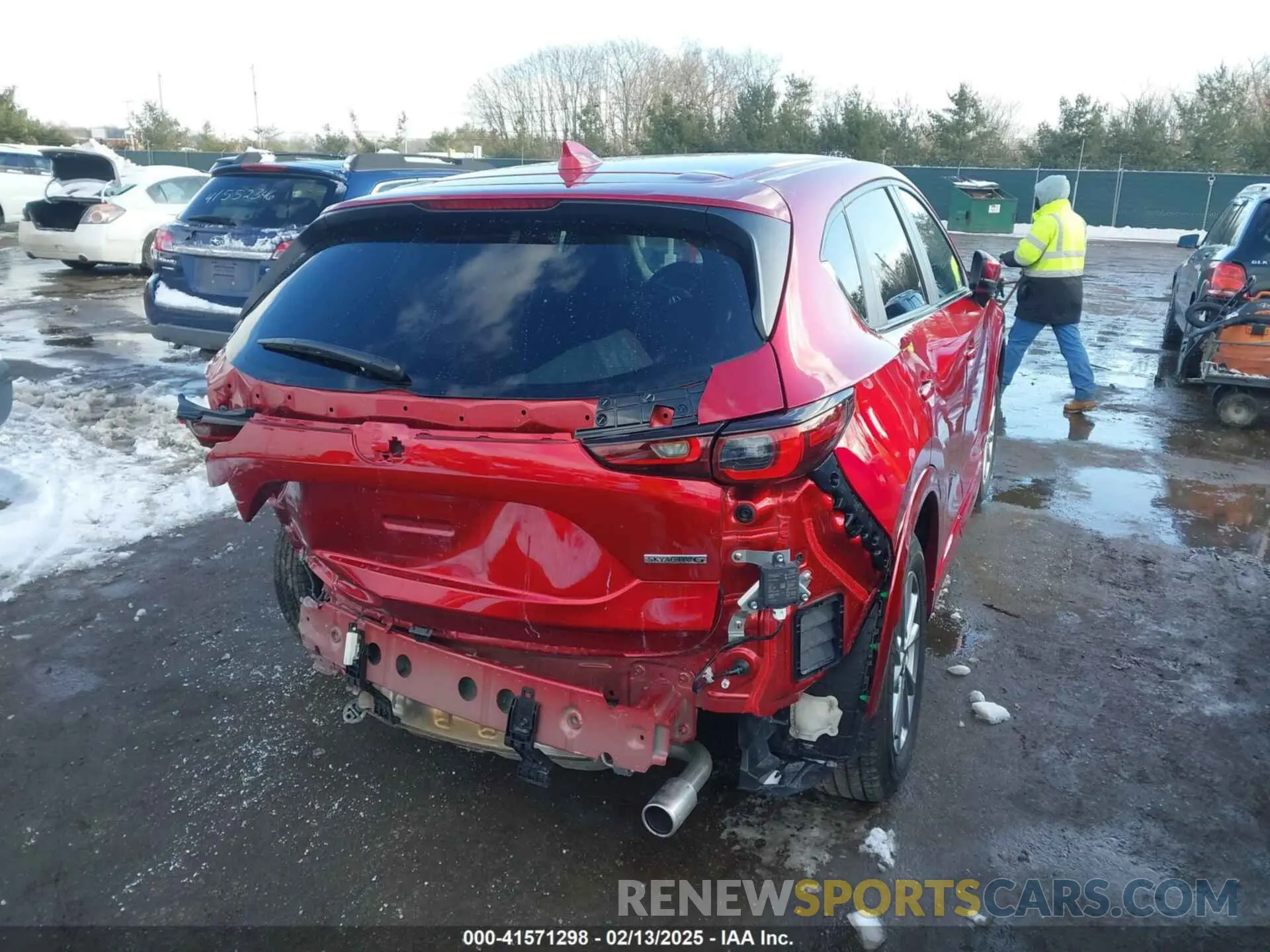 4 fotografías del automóvil dañado JM3KFBCL6R0456095 MAZDA CX-5 2024
