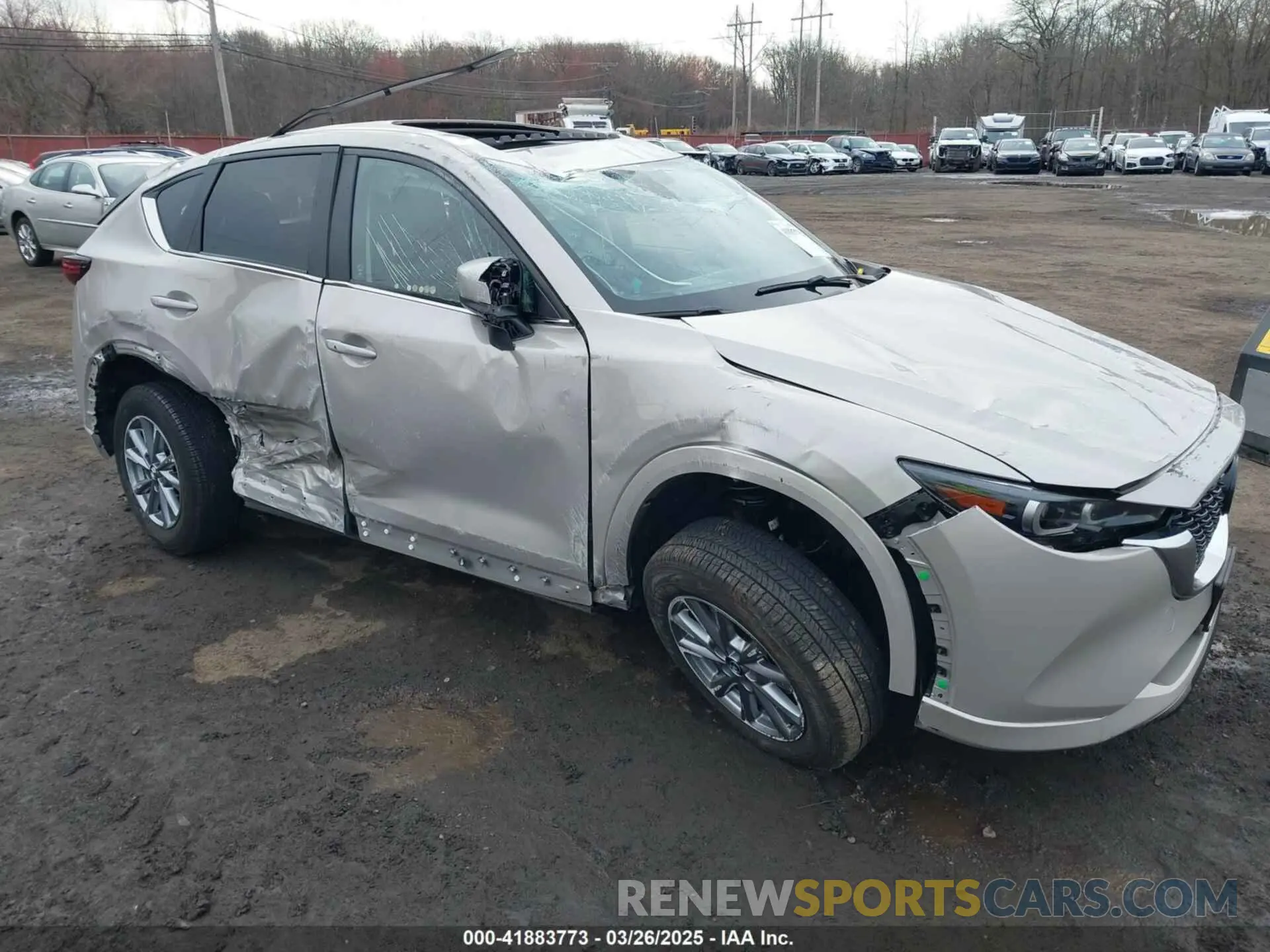 18 fotografías del automóvil dañado JM3KFBCL7R0439855 MAZDA CX-5 2024