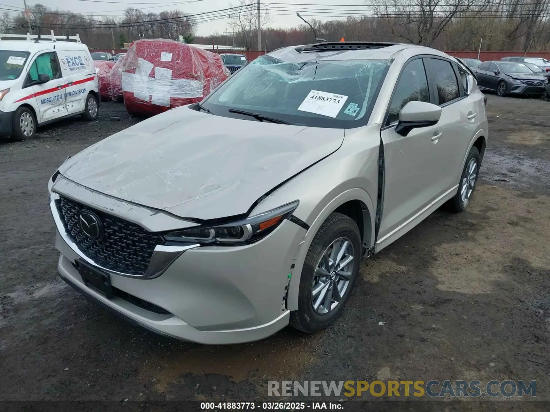 6 fotografías del automóvil dañado JM3KFBCL7R0439855 MAZDA CX-5 2024