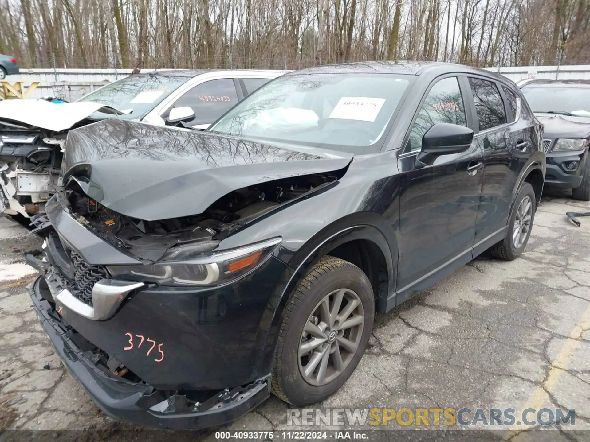 2 fotografías del automóvil dañado JM3KFBCL8R0449469 MAZDA CX-5 2024