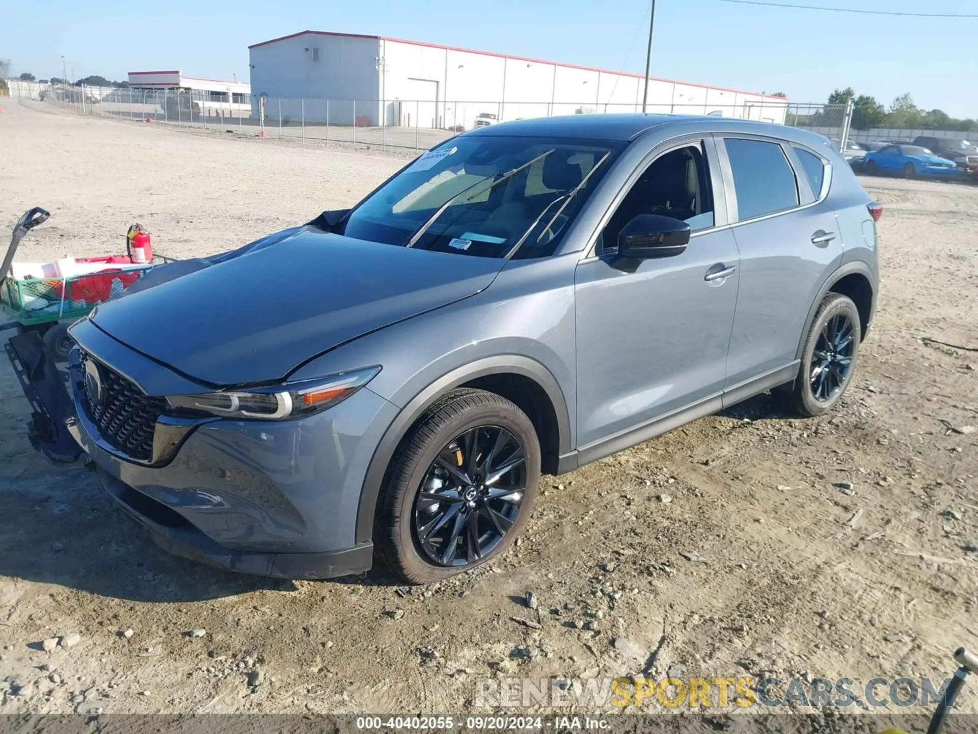 2 fotografías del automóvil dañado JM3KFBCL8R0454901 MAZDA CX-5 2024