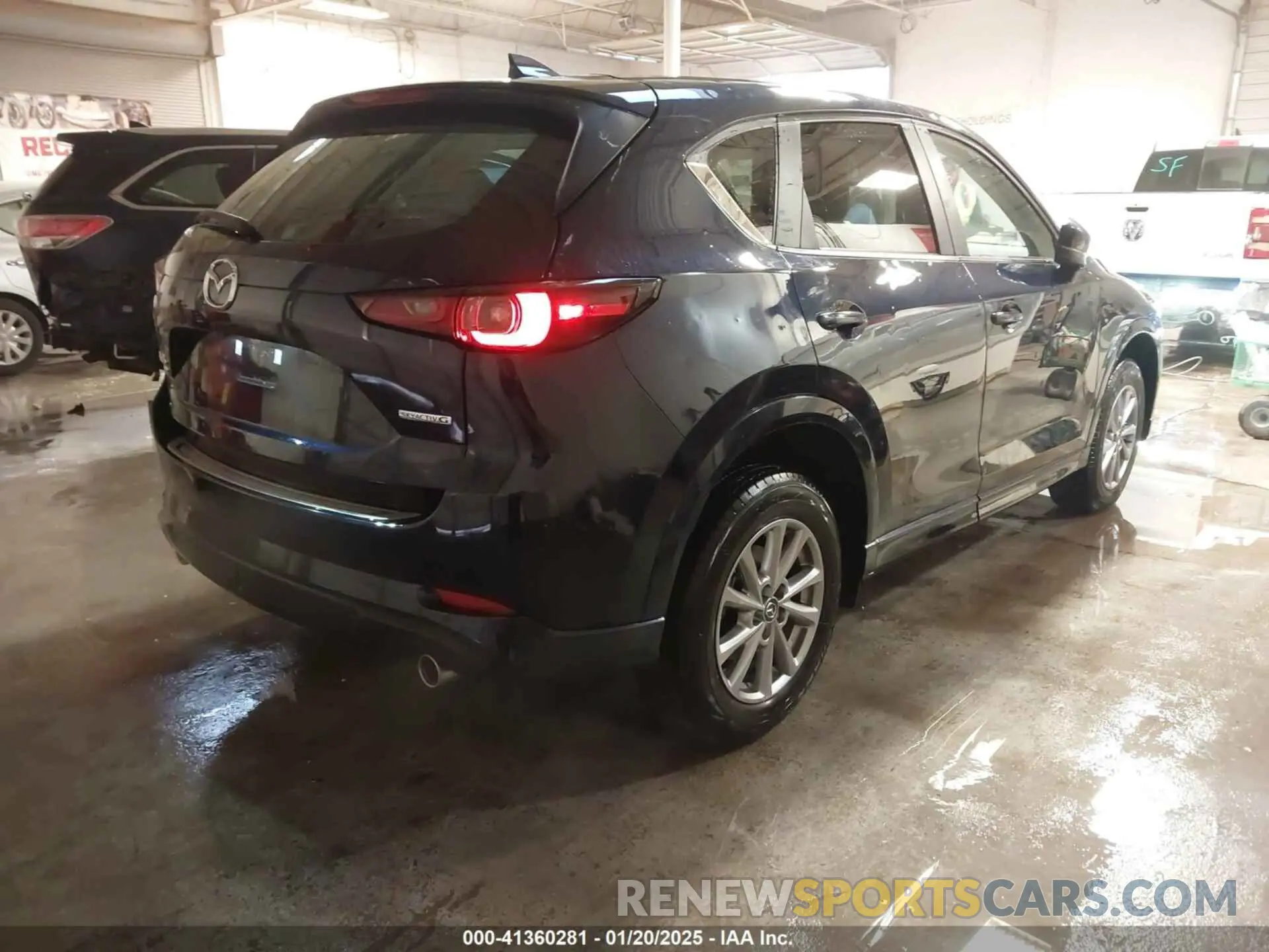 4 fotografías del automóvil dañado JM3KFBCL8R0470001 MAZDA CX-5 2024