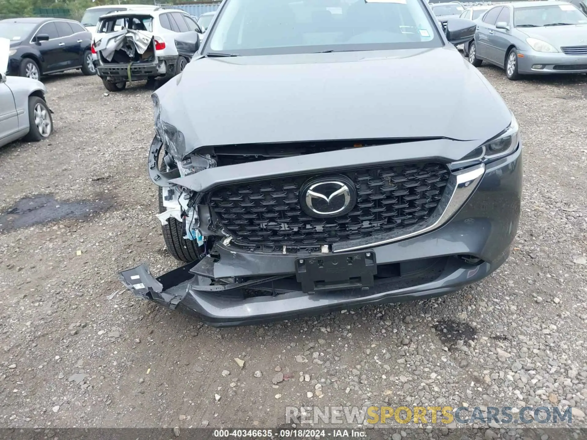 12 fotografías del automóvil dañado JM3KFBCL8R0500551 MAZDA CX-5 2024