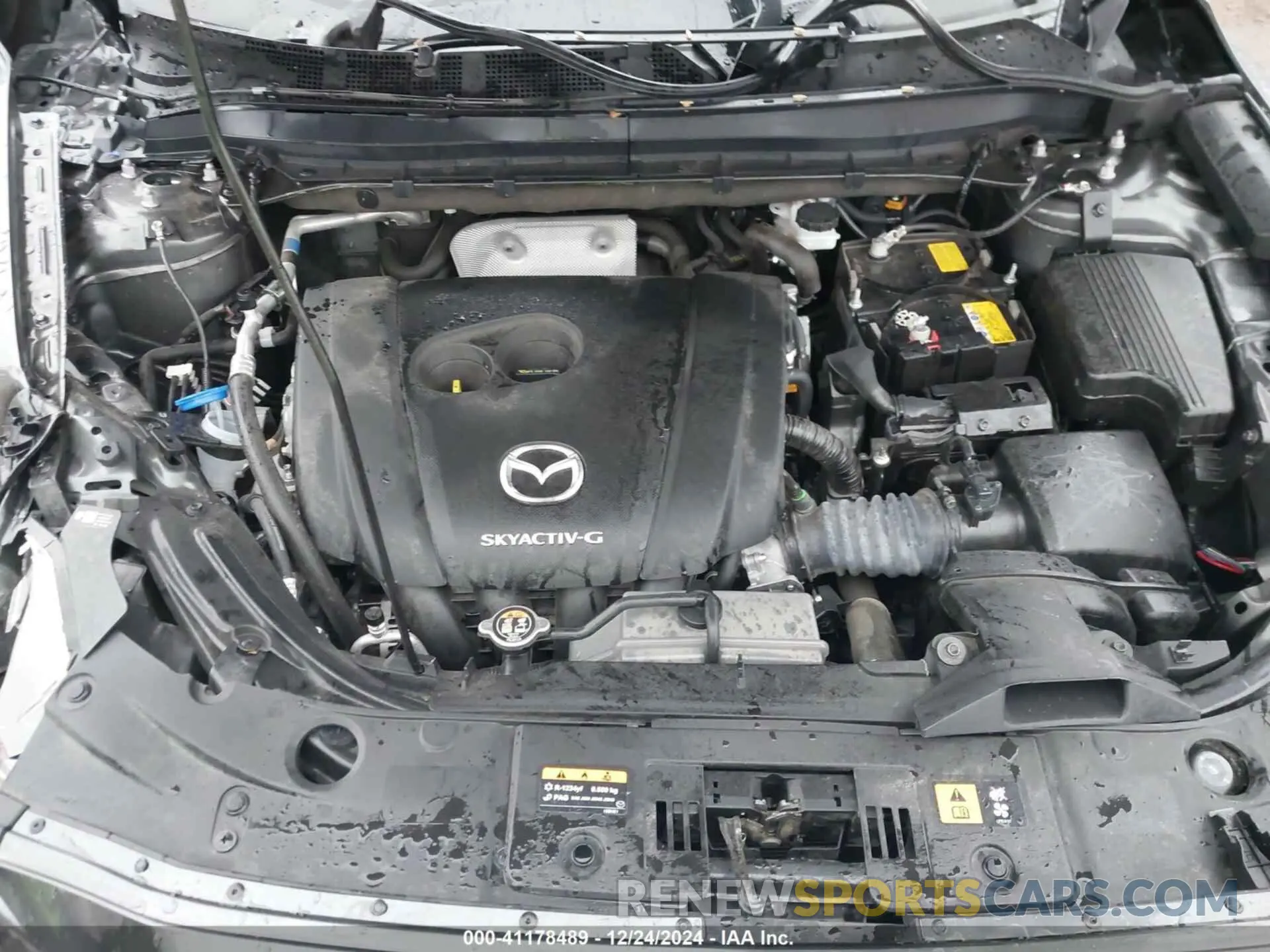 10 fotografías del automóvil dañado JM3KFBCL9R0407134 MAZDA CX-5 2024