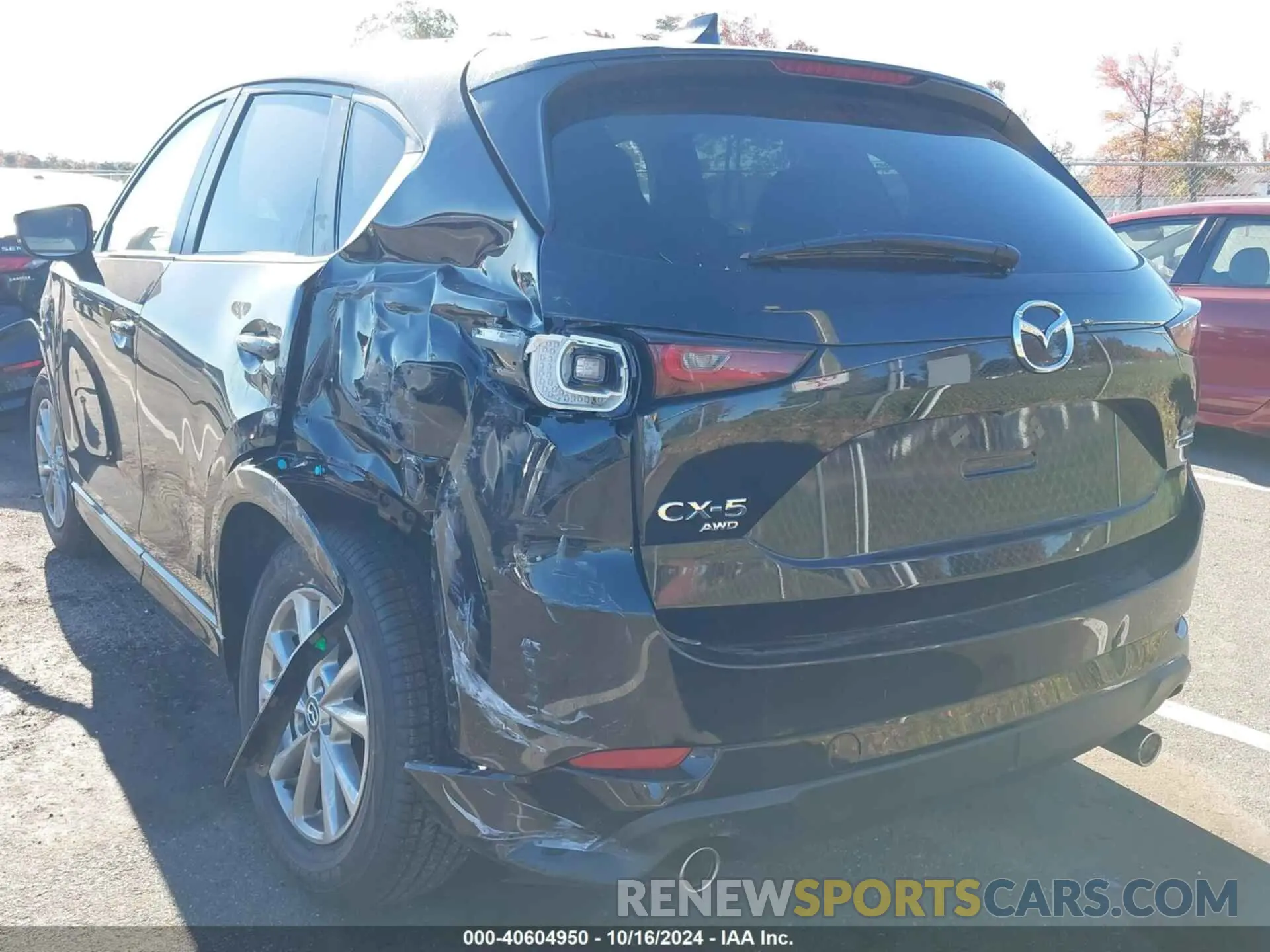 3 fotografías del automóvil dañado JM3KFBCL9R0484702 MAZDA CX-5 2024