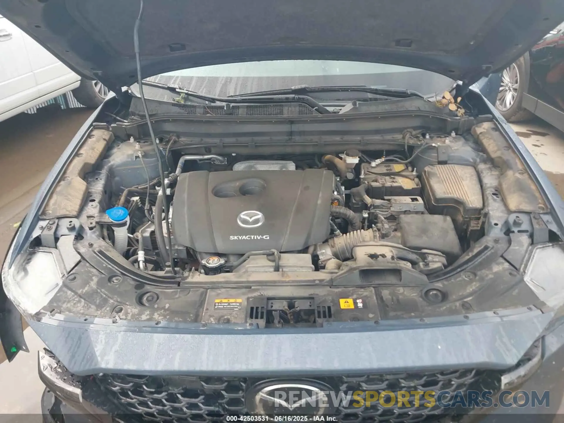 10 fotografías del automóvil dañado JM3KFBCLXR0503659 MAZDA CX-5 2024