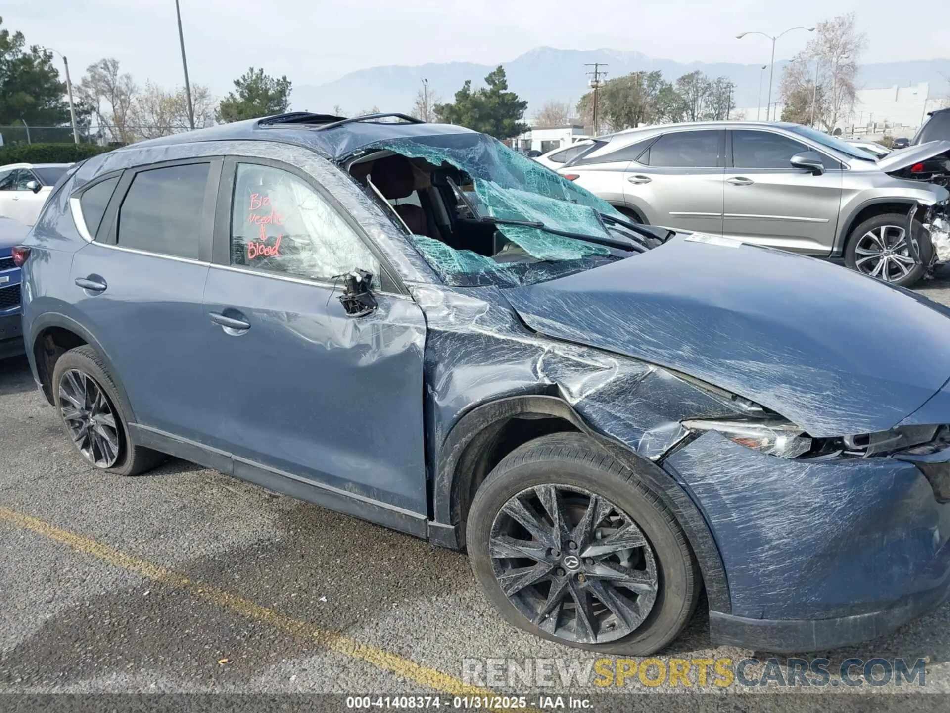 6 fotografías del automóvil dañado JM3KFBCM0R0353859 MAZDA CX-5 2024