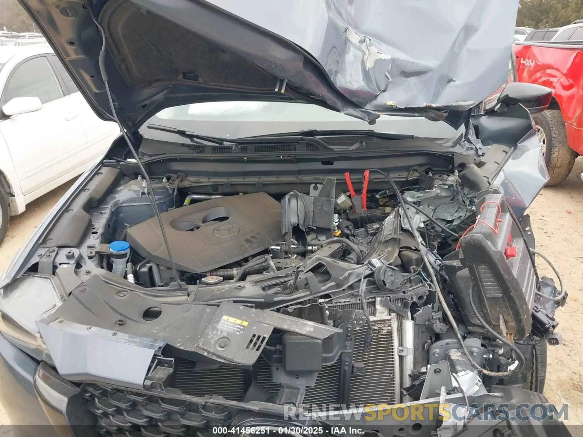 10 fotografías del automóvil dañado JM3KFBCM0R0361752 MAZDA CX-5 2024