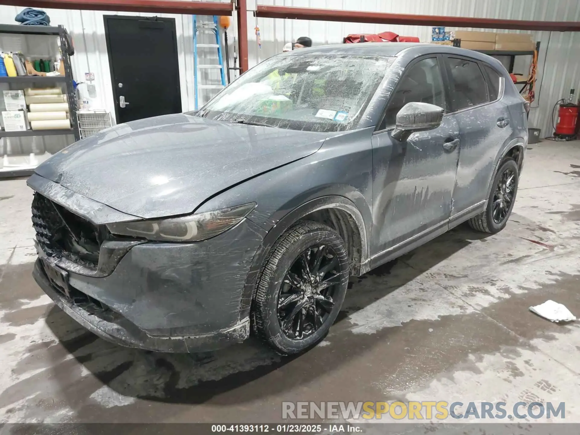 2 fotografías del automóvil dañado JM3KFBCM0R0401361 MAZDA CX-5 2024