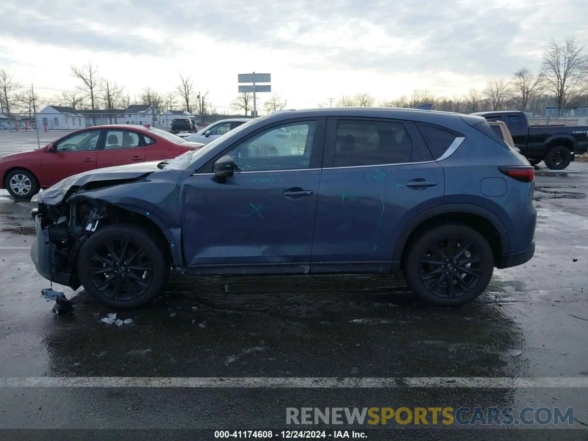 14 fotografías del automóvil dañado JM3KFBCM1R0365941 MAZDA CX-5 2024