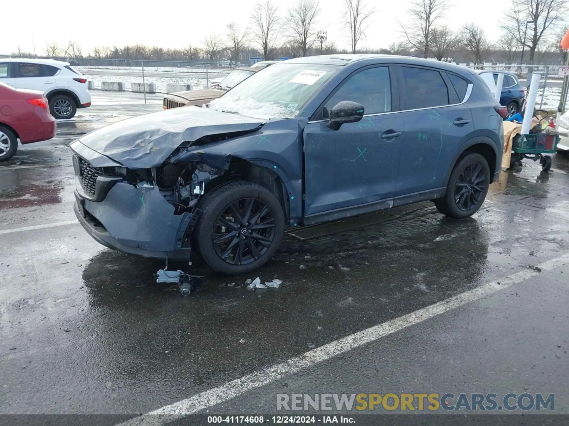 2 fotografías del automóvil dañado JM3KFBCM1R0365941 MAZDA CX-5 2024
