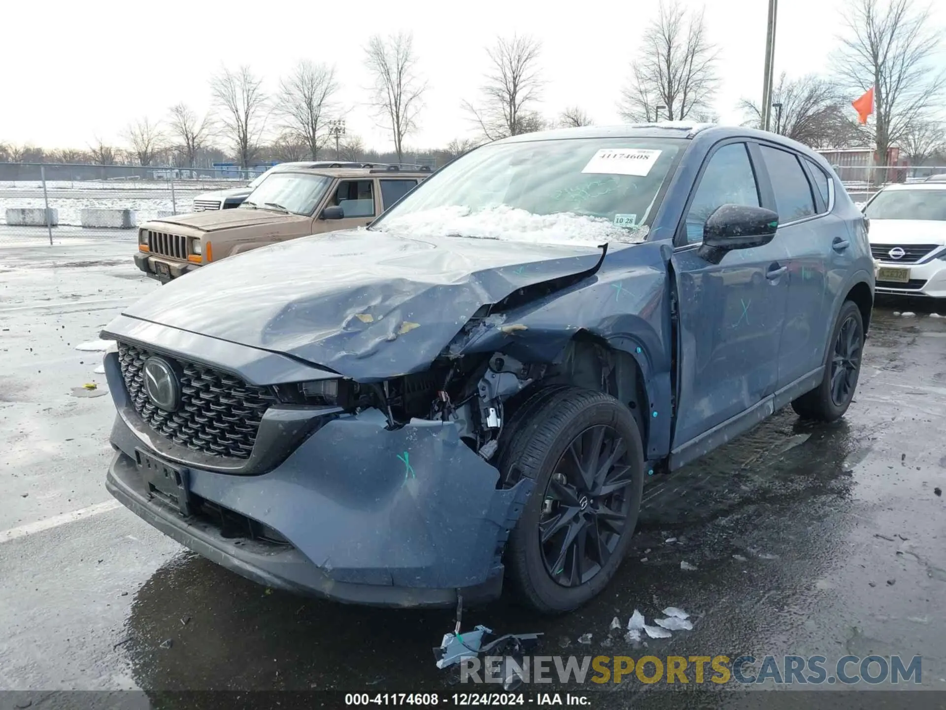 6 fotografías del automóvil dañado JM3KFBCM1R0365941 MAZDA CX-5 2024