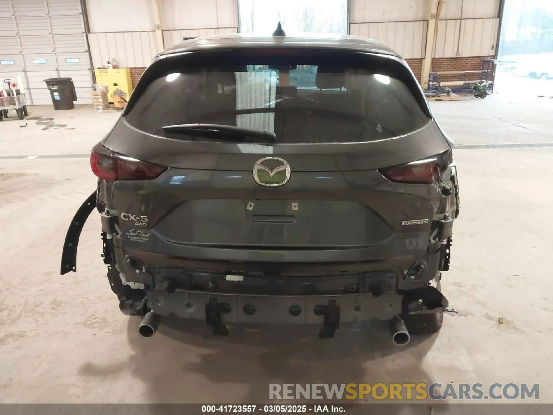 17 fotografías del automóvil dañado JM3KFBCM2R0370159 MAZDA CX-5 2024