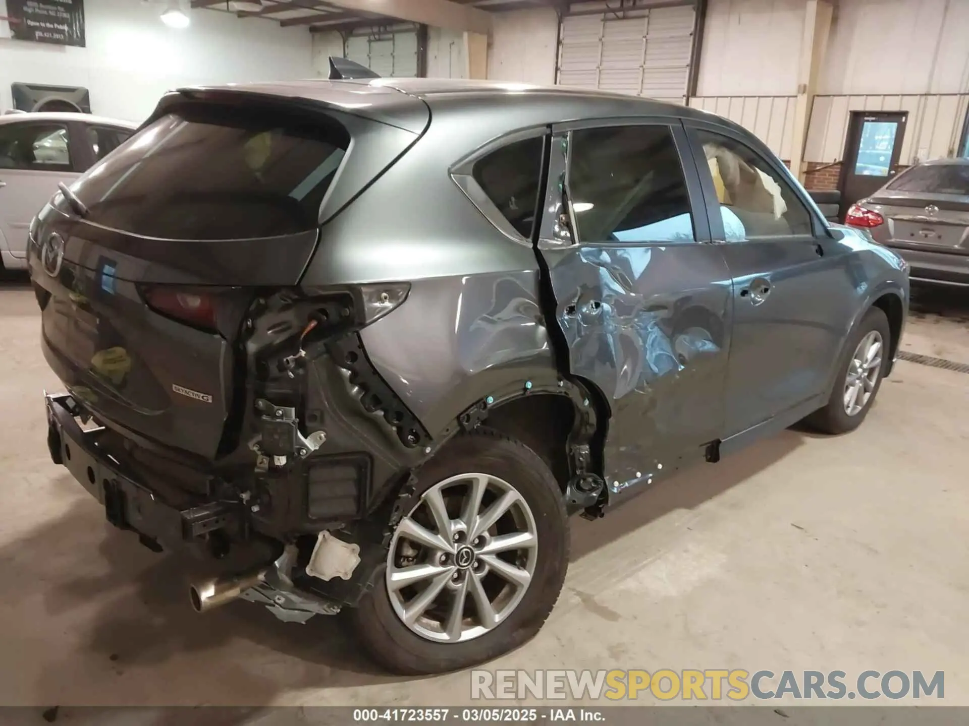 6 fotografías del automóvil dañado JM3KFBCM2R0370159 MAZDA CX-5 2024