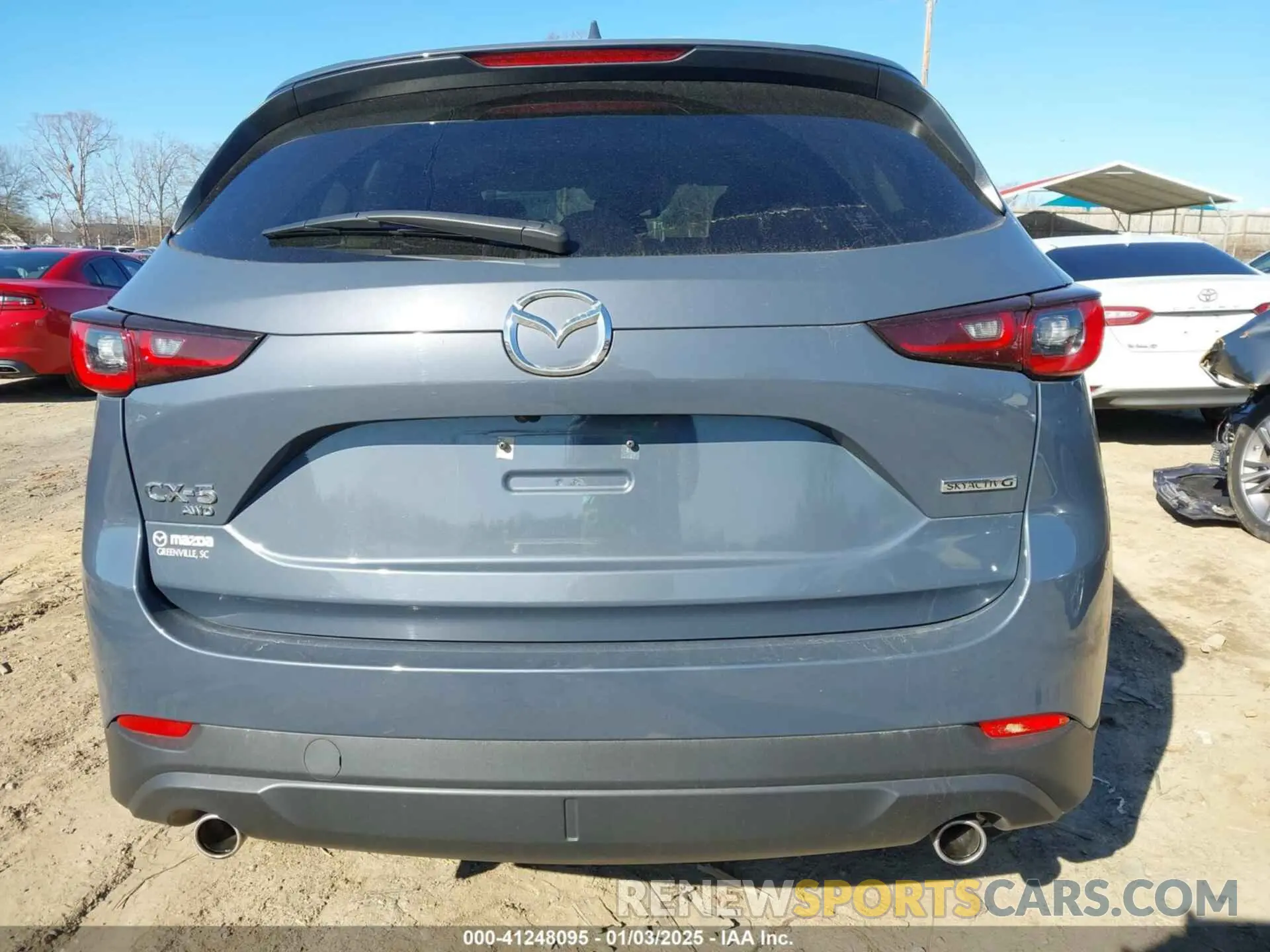 17 fotografías del automóvil dañado JM3KFBCM2R0373269 MAZDA CX-5 2024