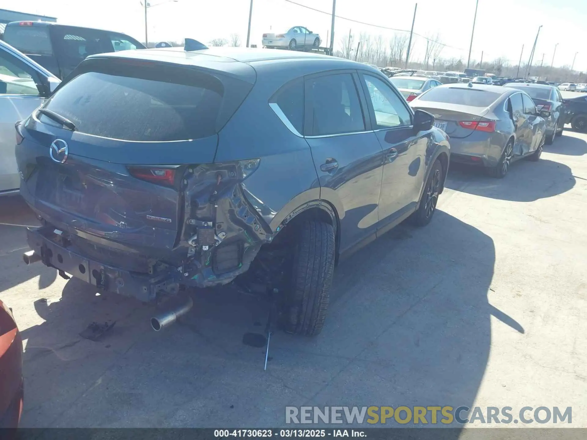 4 fotografías del automóvil dañado JM3KFBCM3R0372065 MAZDA CX-5 2024