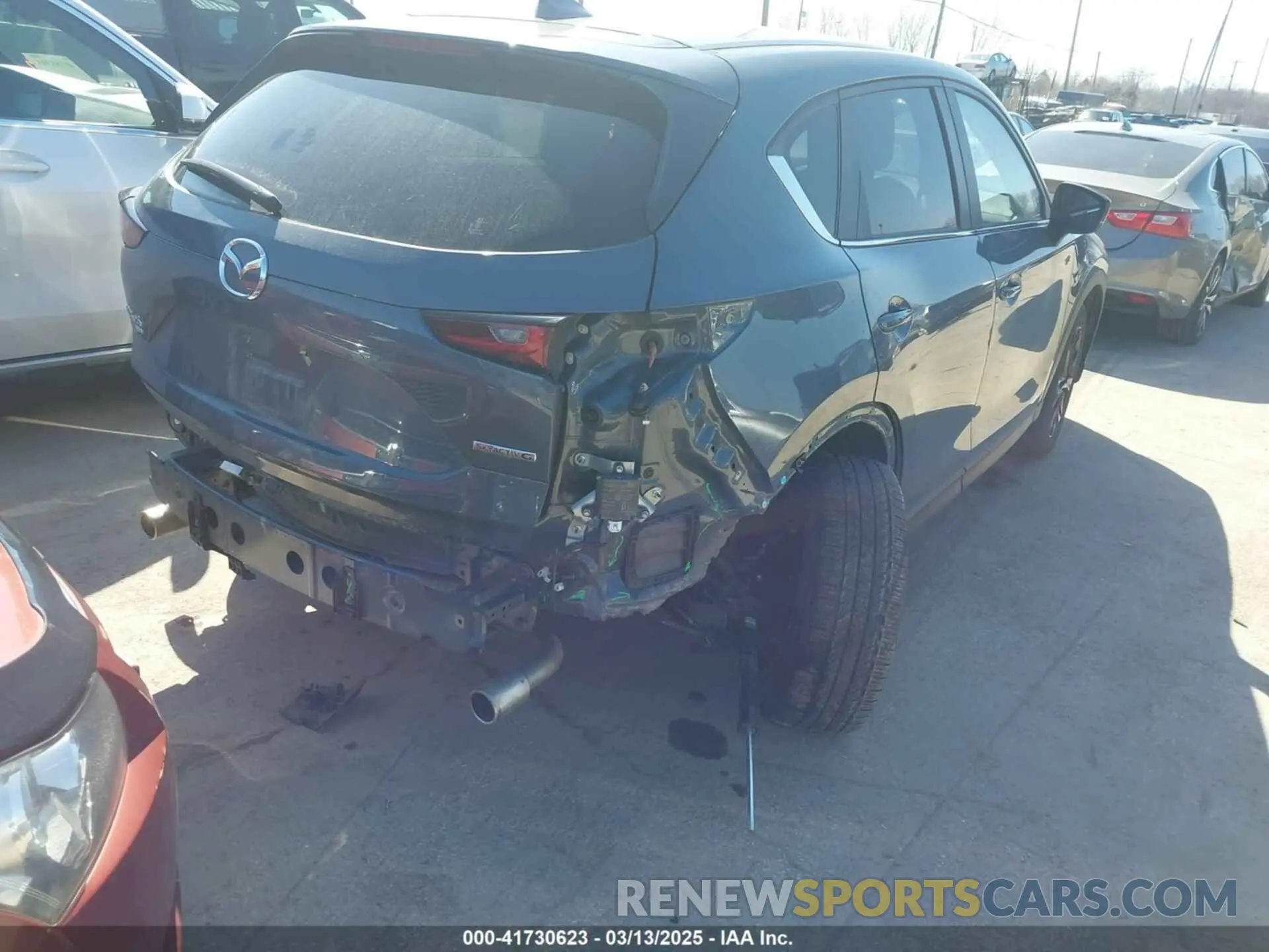 6 fotografías del automóvil dañado JM3KFBCM3R0372065 MAZDA CX-5 2024