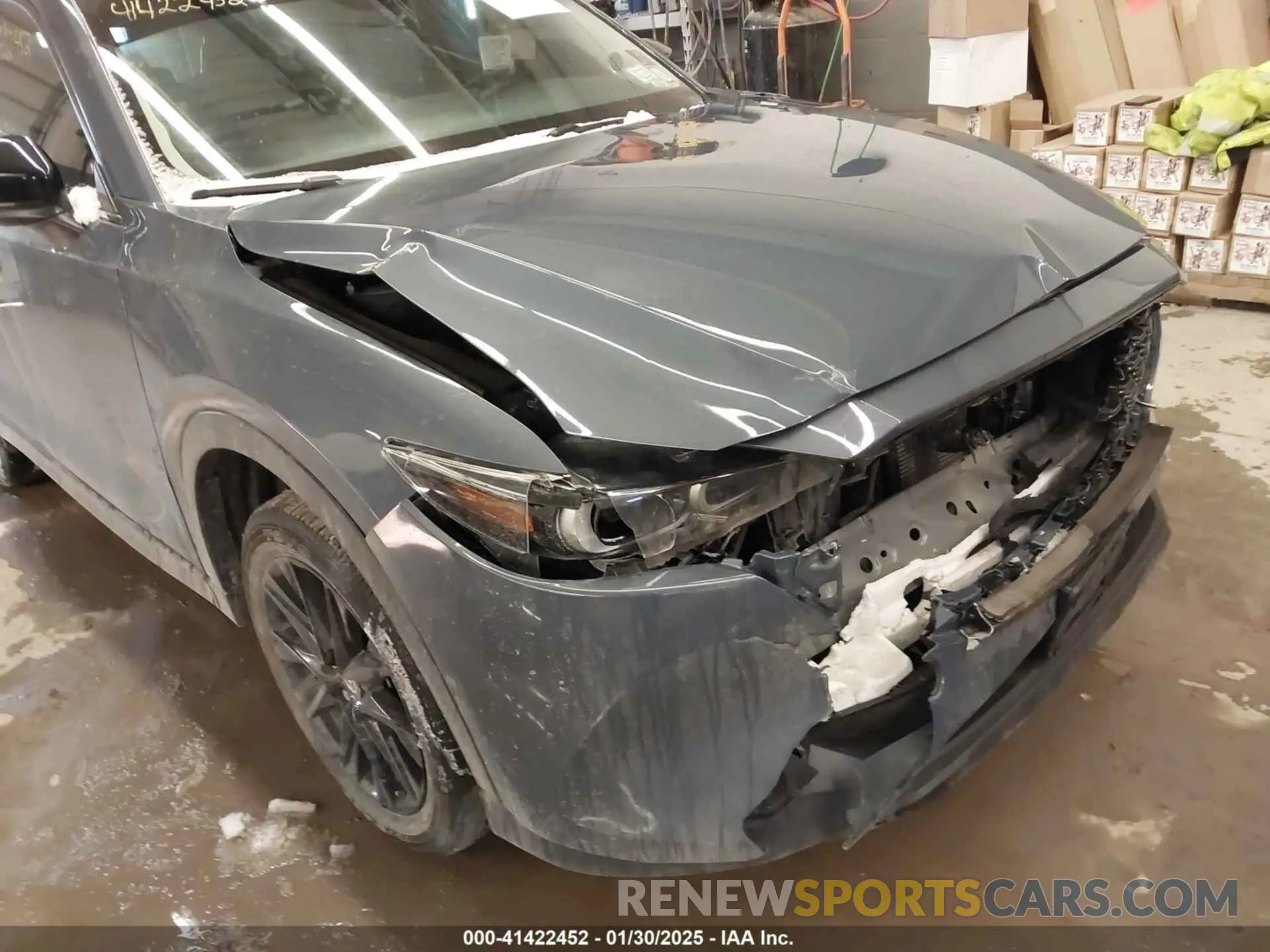 18 fotografías del automóvil dañado JM3KFBCM7R0391685 MAZDA CX-5 2024