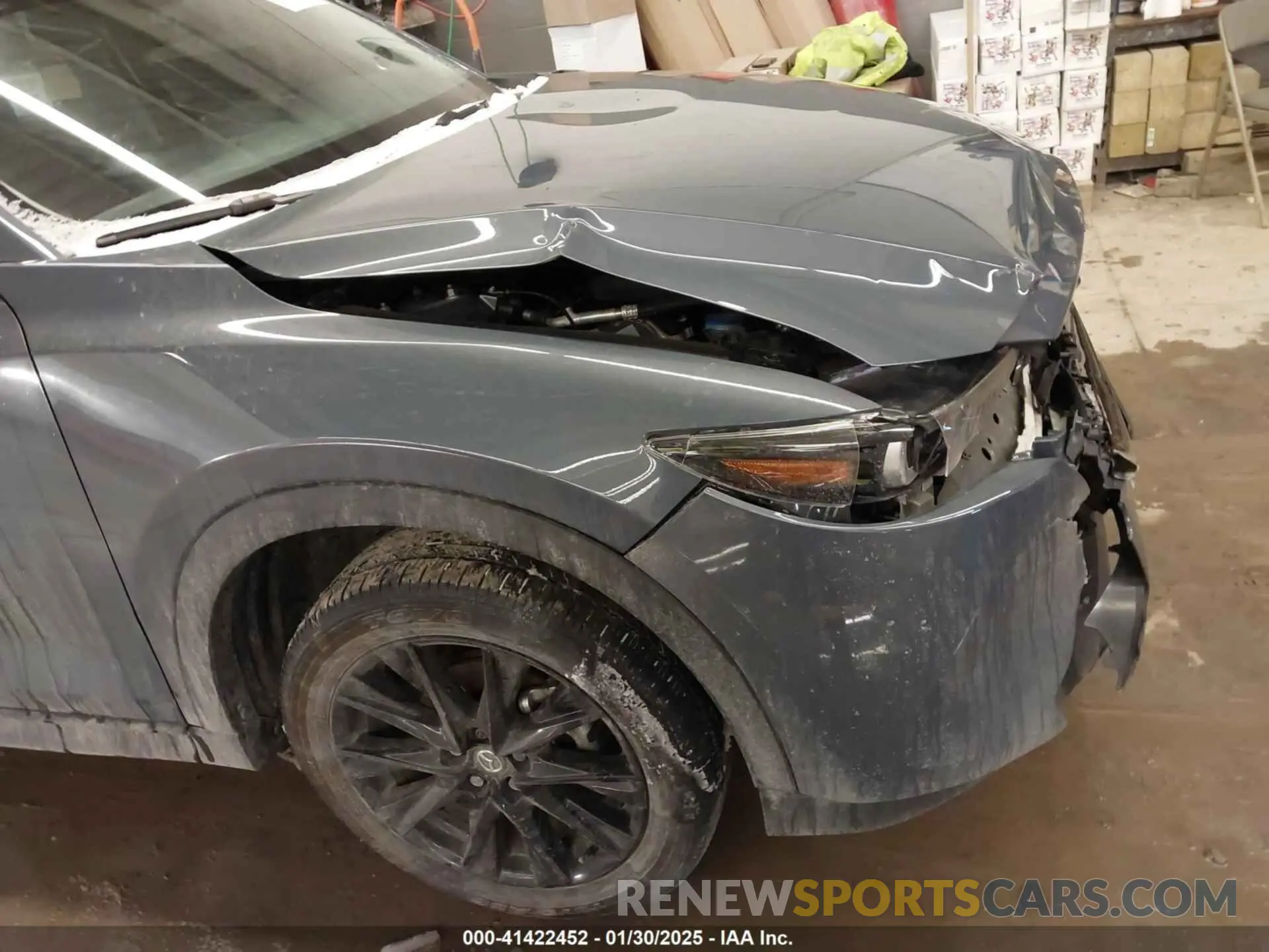 19 fotografías del automóvil dañado JM3KFBCM7R0391685 MAZDA CX-5 2024