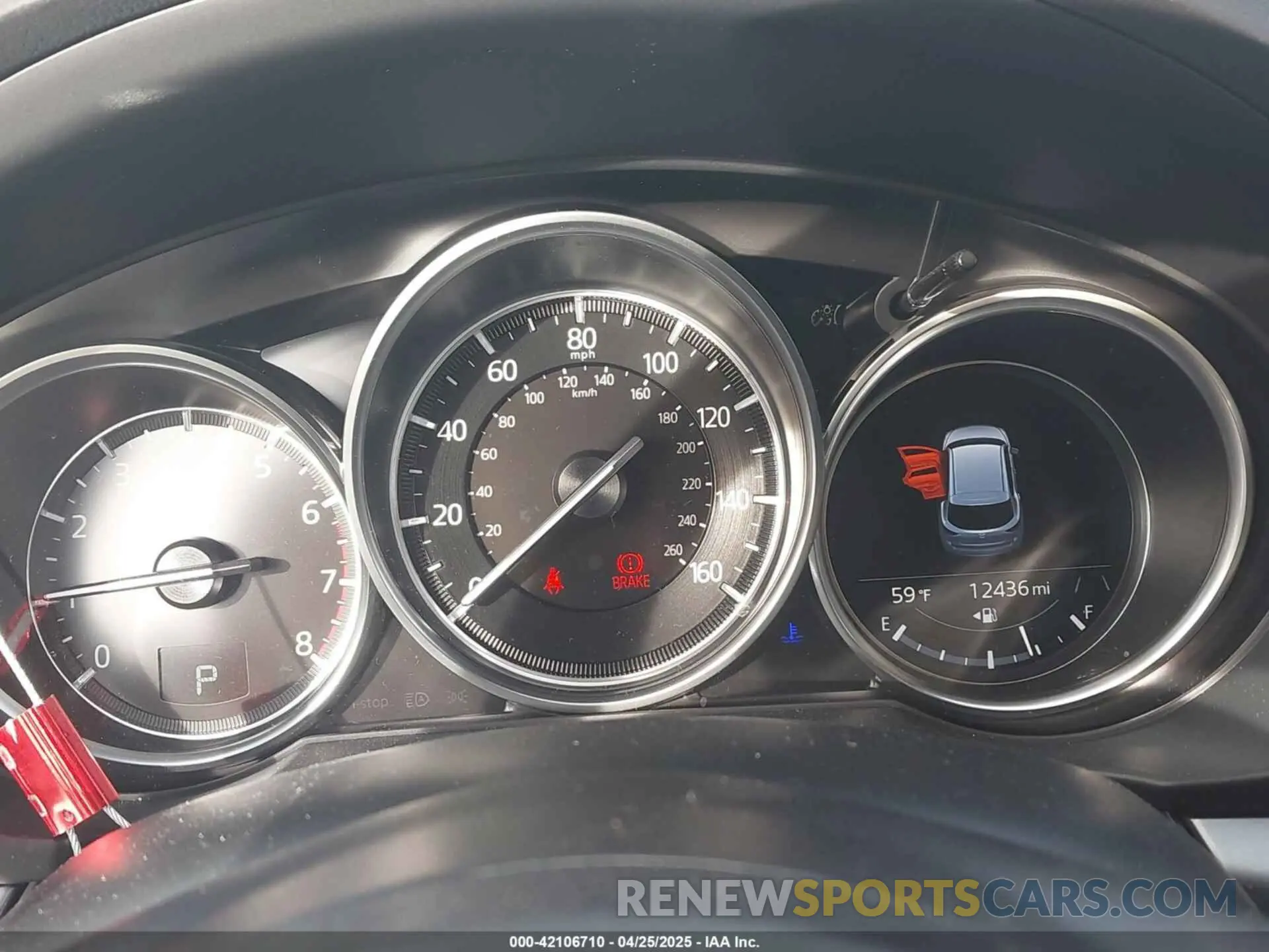7 fotografías del automóvil dañado JM3KFBCM9R0387380 MAZDA CX-5 2024