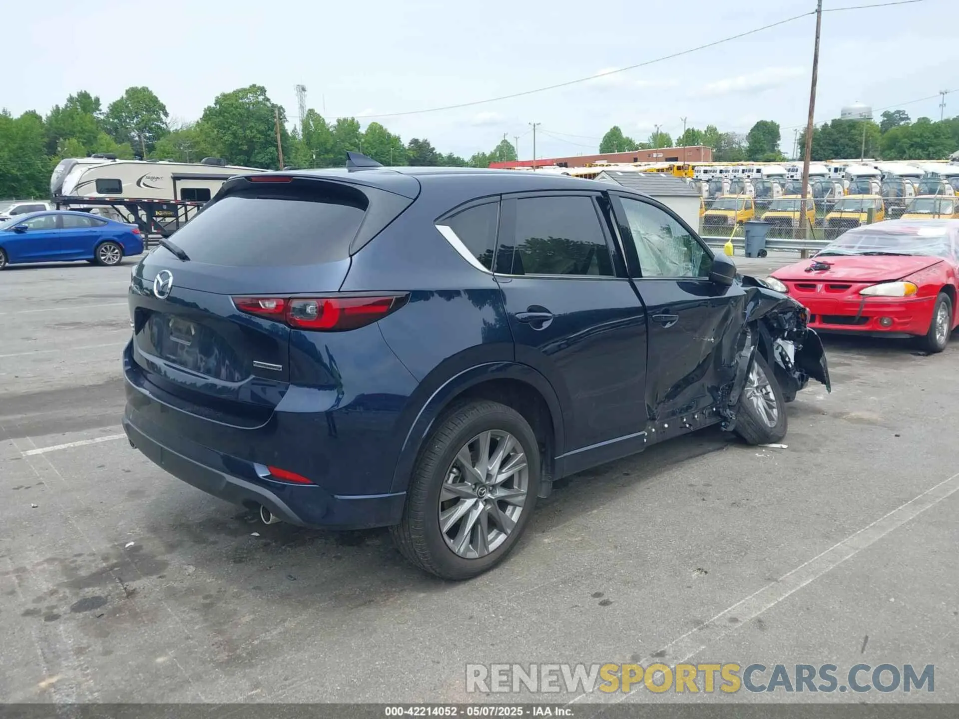 4 fotografías del automóvil dañado JM3KFBDL1R0491707 MAZDA CX-5 2024